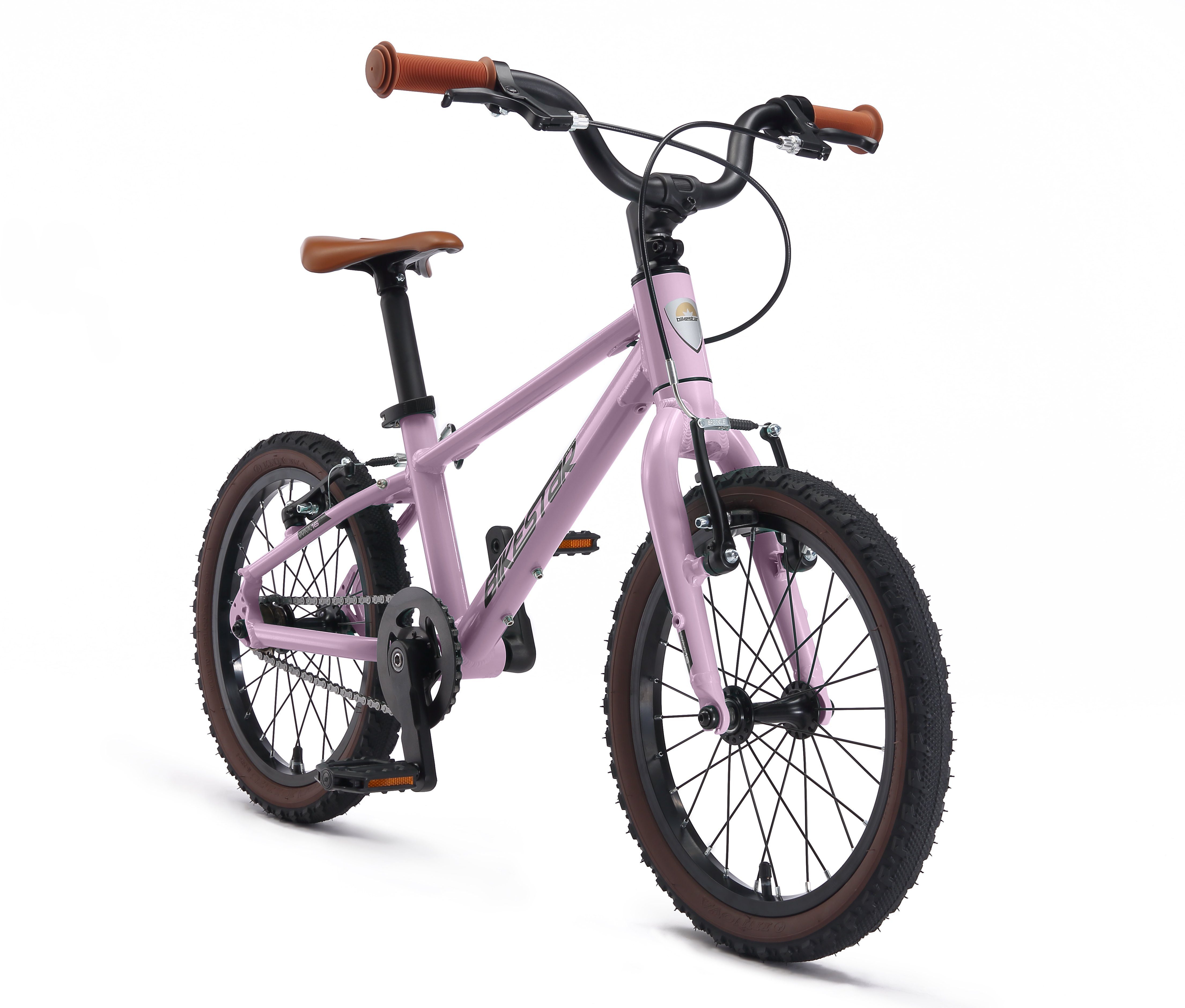 Bikestar Kinderfahrrad Leichtgewicht 6 kg 16 Zoll Aluminium ab 4 Jahre, 1 Gang, Reflektierende Reifen, leichtes Treten, ergonomischer Rahmen