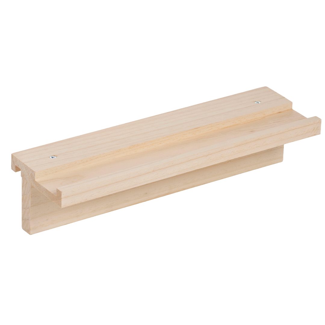 Astigarraga Kit Line Wandregal Tetris Wandregal - Regalbrett mit Einkerbung 40x12 cm, Vollholz