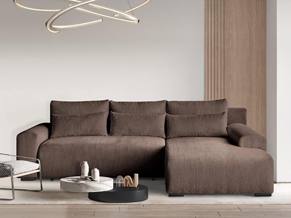 Beautysofa Ecksofa Benny, mit Schlaffunktion, Bettkasten, günstig online kaufen