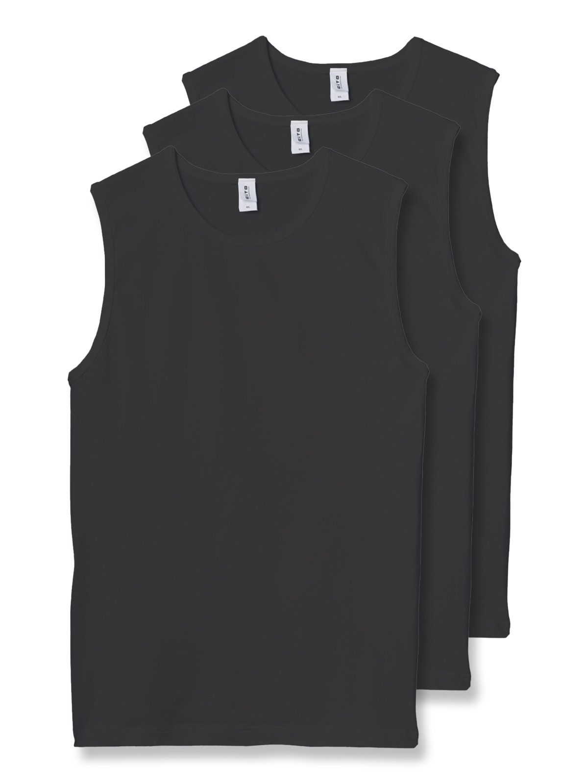 Achselhemd 3er Pack Herren City Shirt MicroModal