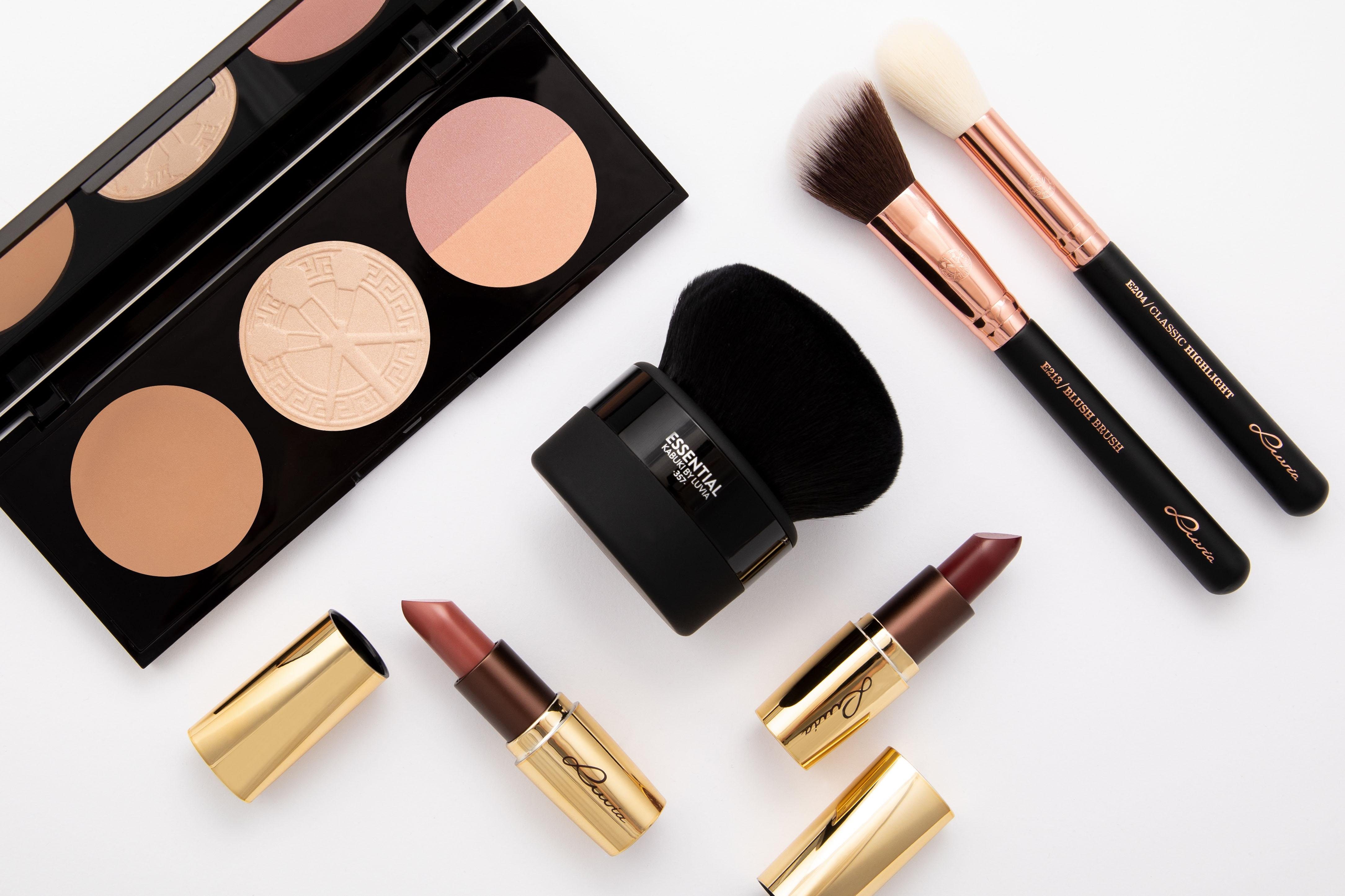 Luvia Cosmetics Kabuki brush The Essential Kabuki, XXL, vegan