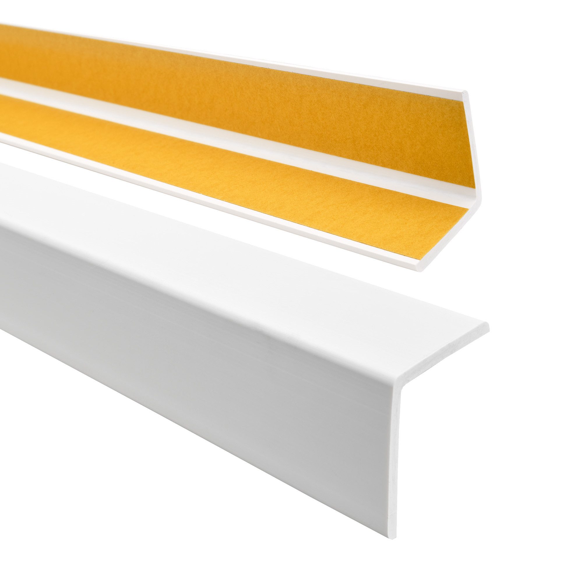 Quest Winkelprofil Kantenschutzprofil selbstklebend 27 x 27 mm (1-St), selbstklebend, 27 x 27 mm, 70 cm