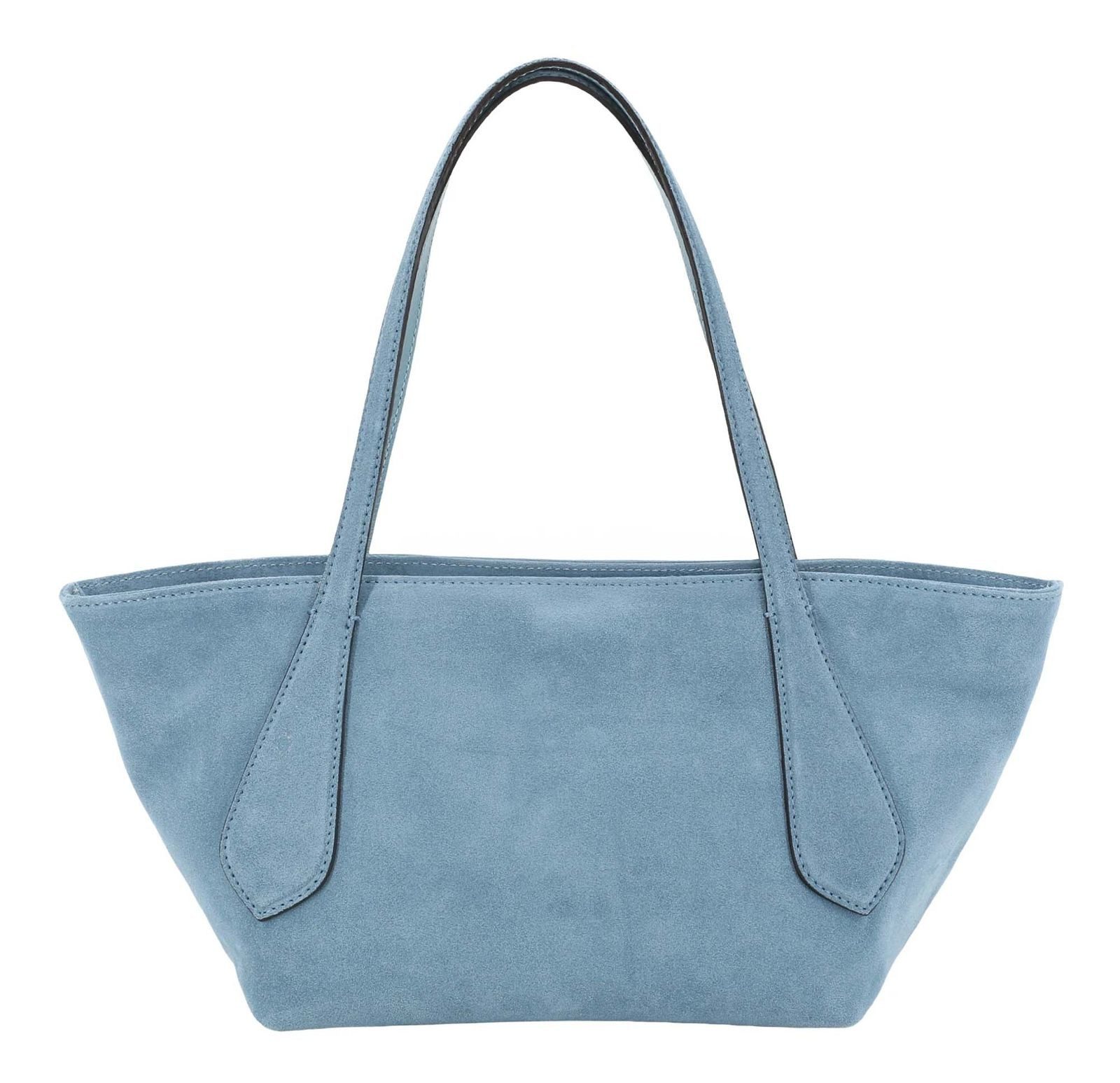 Abro Schultertasche Shopper Carina, aus echtem Rindsleder