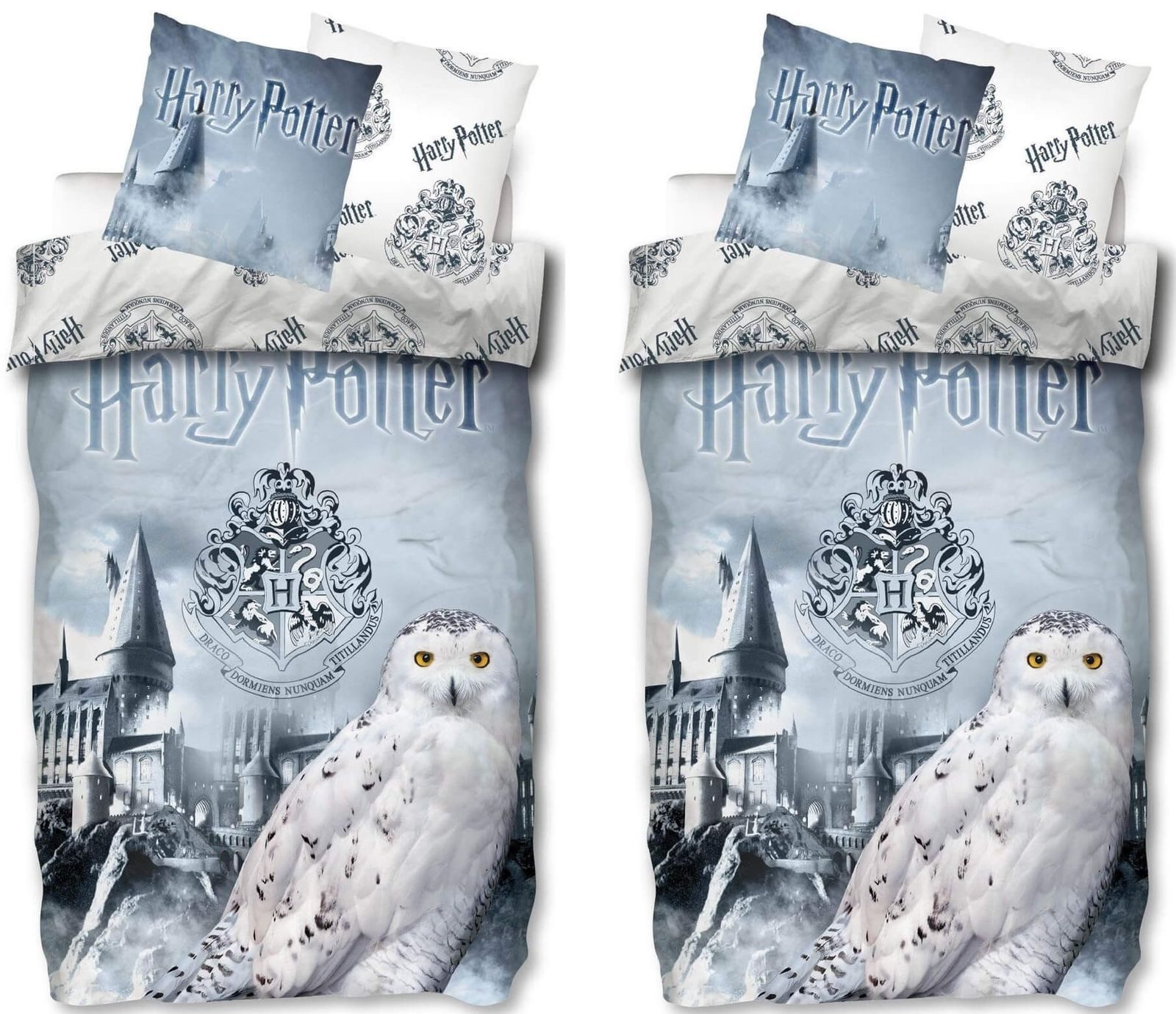 SkyBrands Bettwäsche Harry Potter - Hogwarts Eule Hedwig - 2 x Bettwäsche-S günstig online kaufen