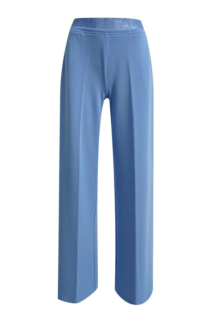Milano Italy Stoffhose WIDELEG PANTS W ELASTIC WAISTBAND F
