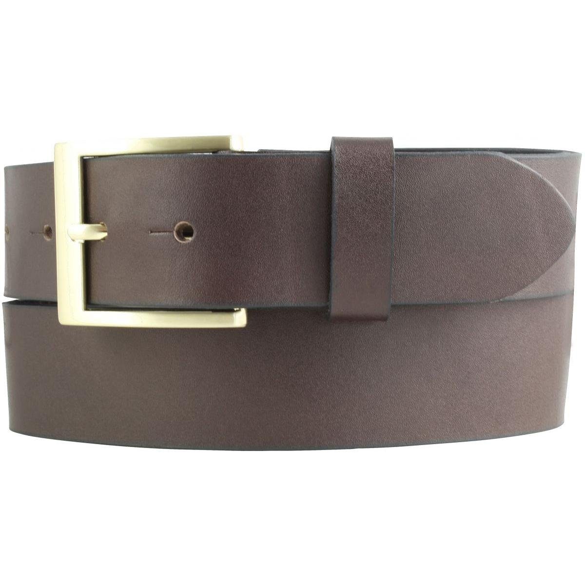 Ledergürtel Überlängen-Gürtel aus Vollrindleder 4 cm - 120-180 cm Ledergürtel für