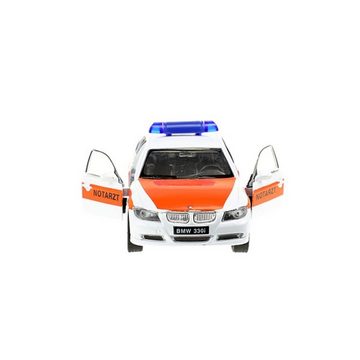 Toi-Toys Spielzeug-Krankenwagen BMW 330i als Polizei, Feuerwehr, Notarzt Einsatzwagen