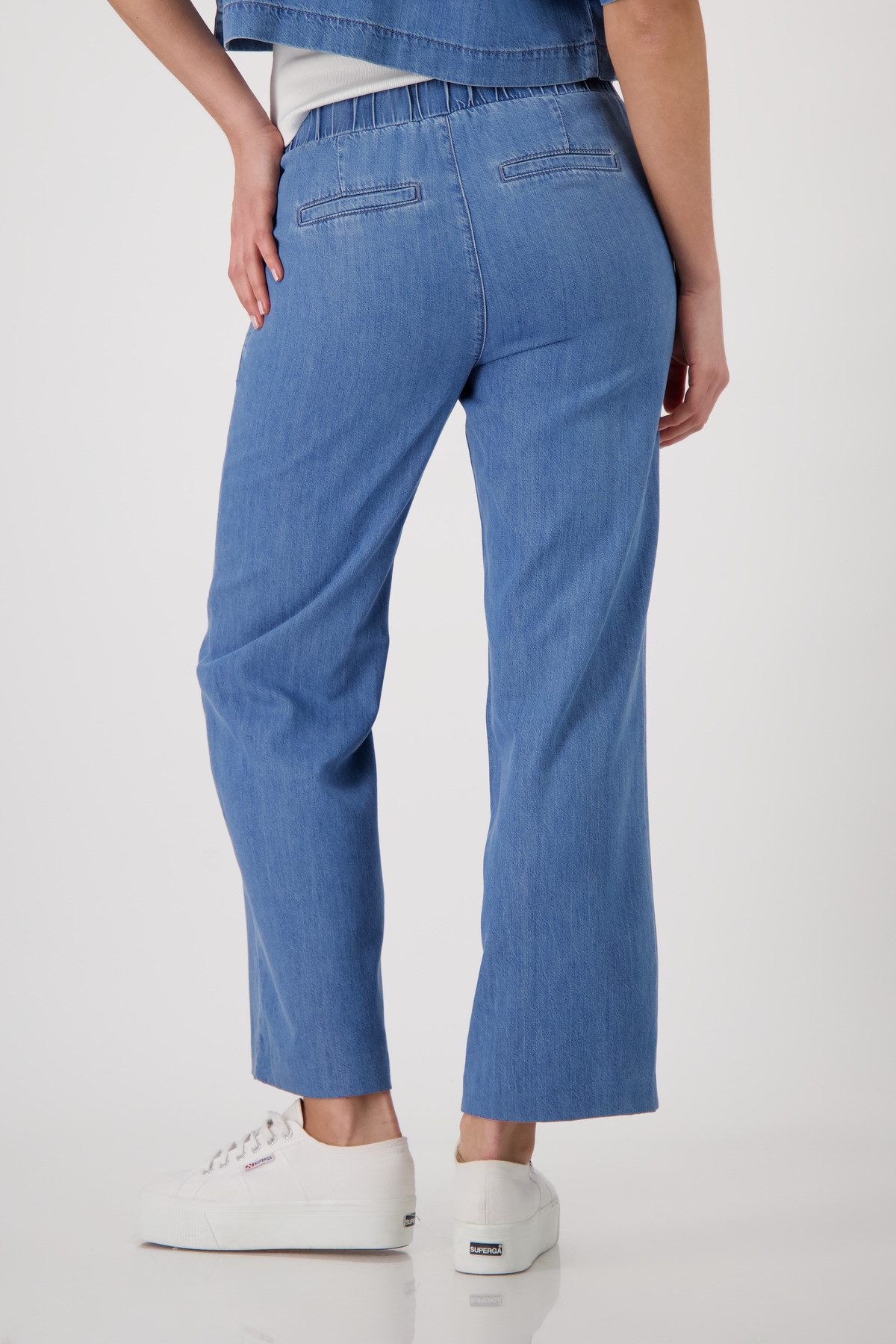 Monari Culotte Regular fit mit elastischem Bund