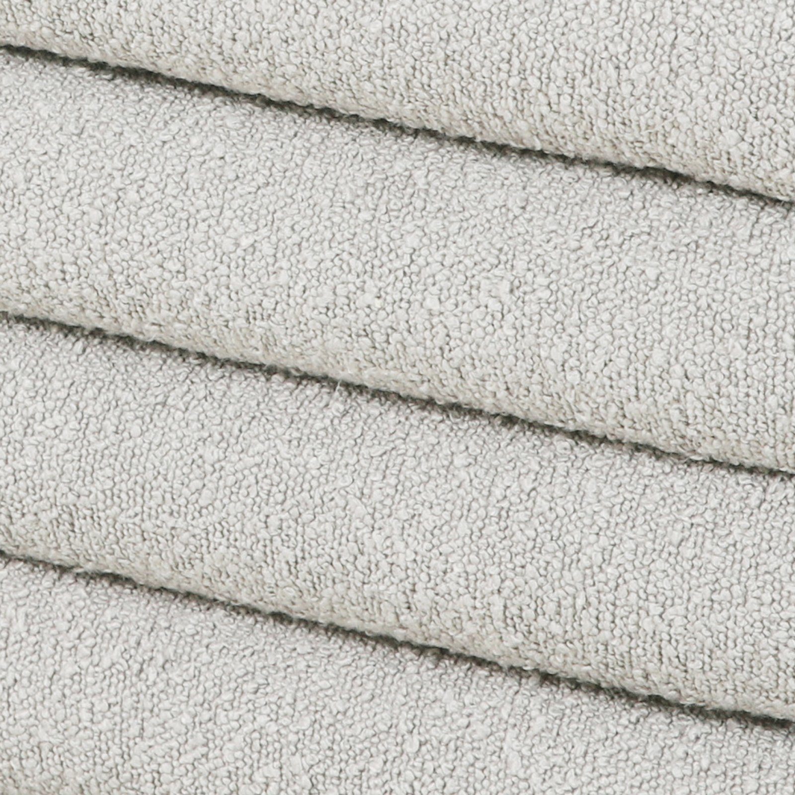 SVITA Sitzhocker BLOSSOM S, Pouf, Sitzbank, mit Stauraumfach, Bouclé-Bezug, bequeme Polsterung