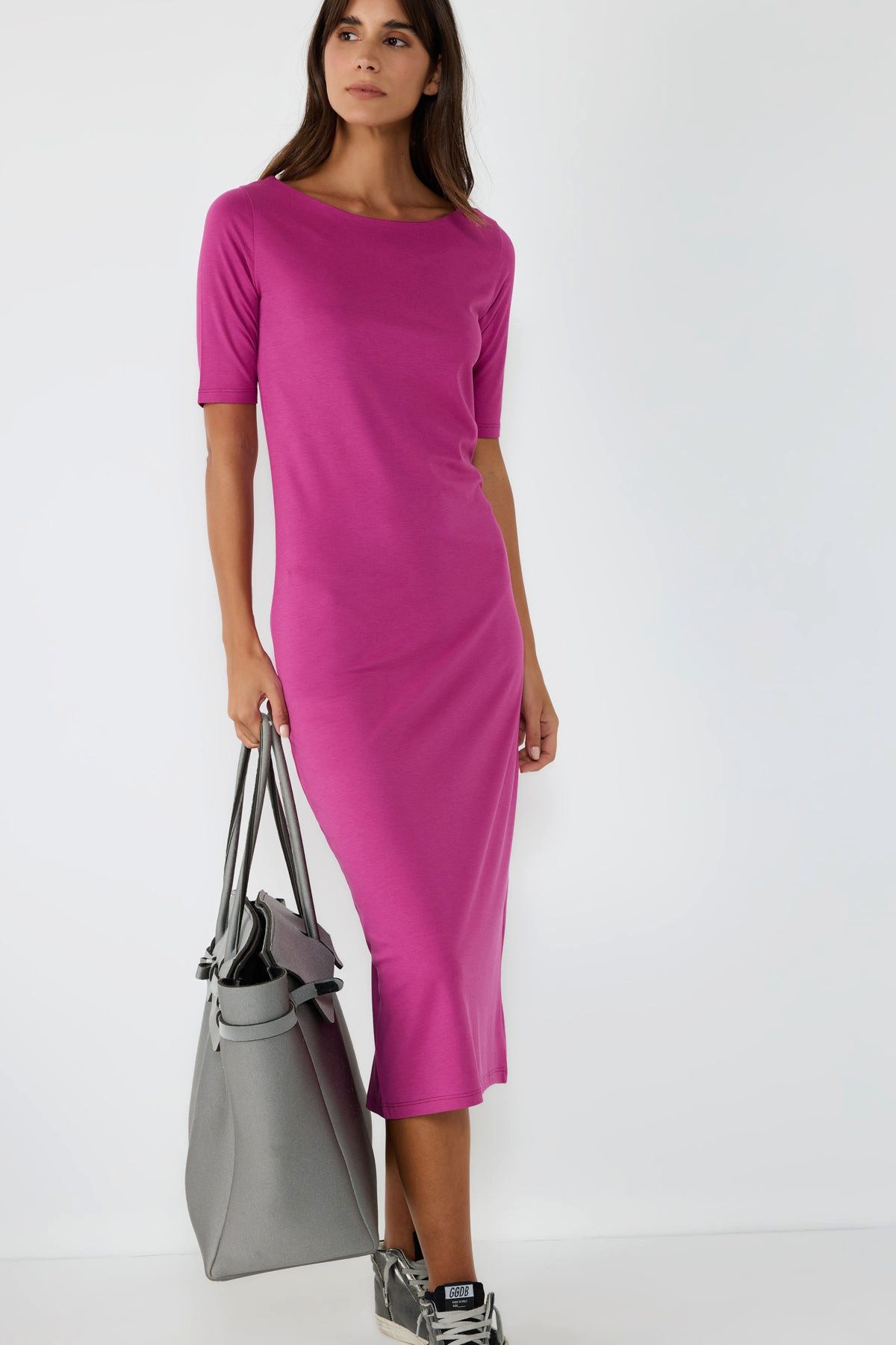 No Matter What Minikleid Kleid mit halben Ärmeln und Schlitz günstig online kaufen