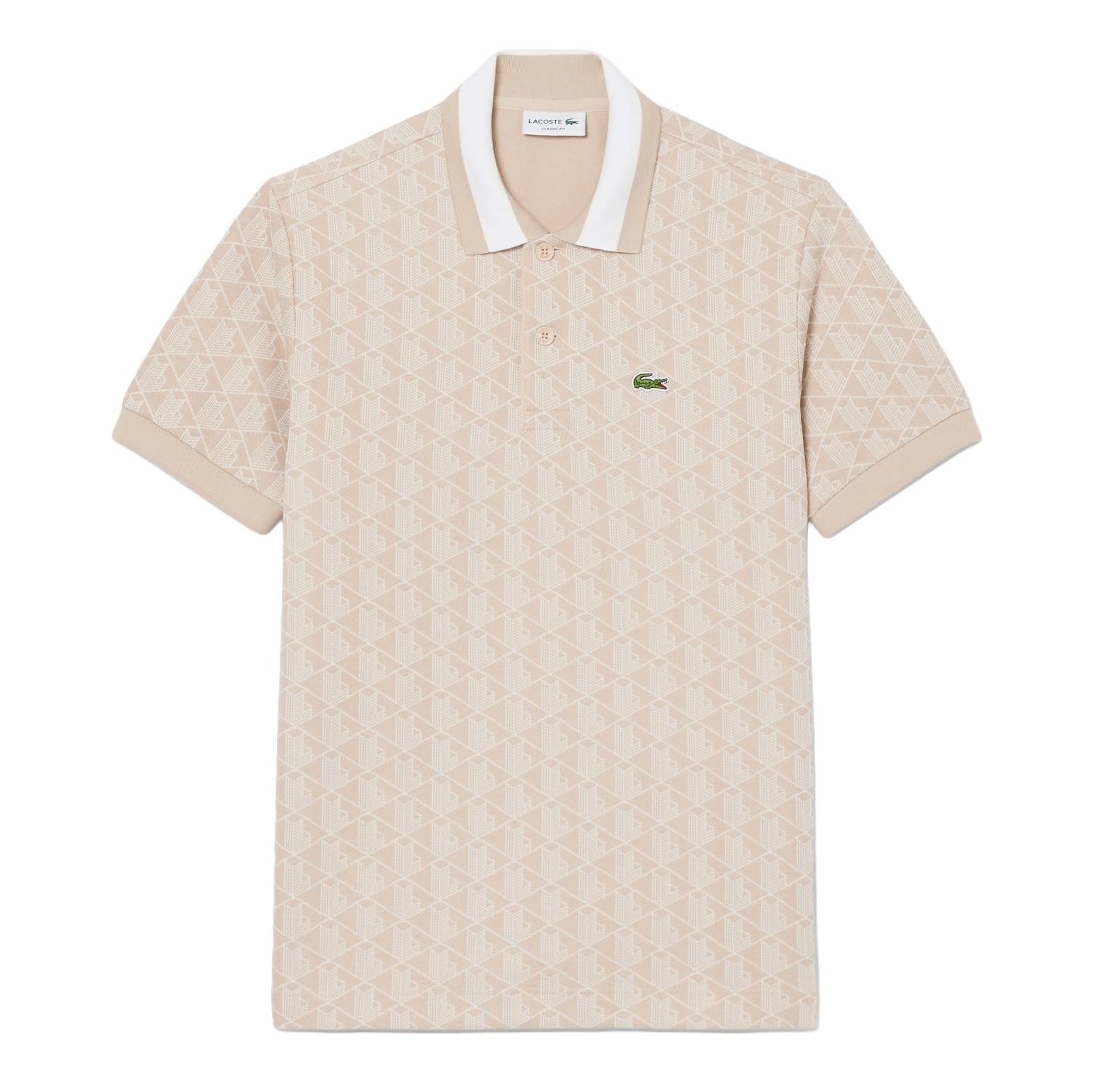 Lacoste Poloshirt Lacoste Classic Fit Monogramm Polo