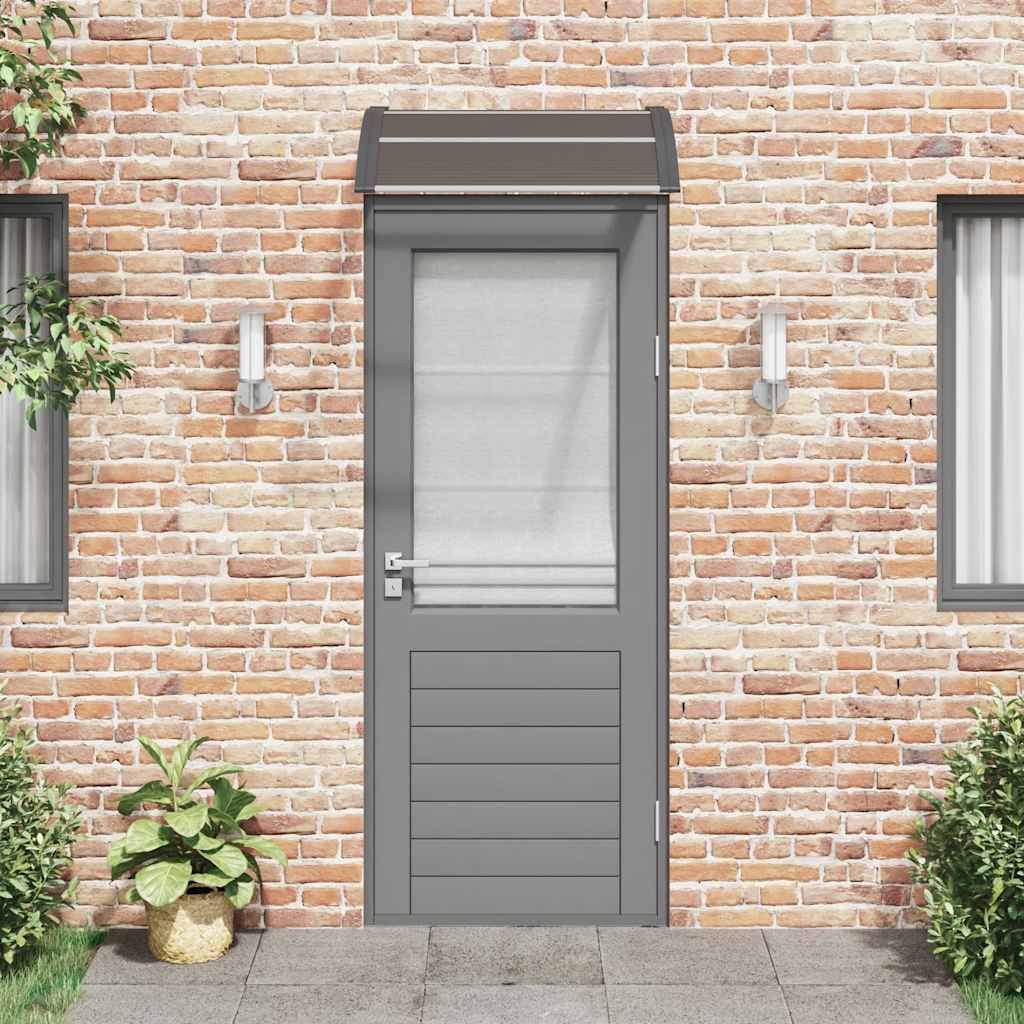 vidaXL Markise Türvordach Schwarz 80x75 cm günstig online kaufen