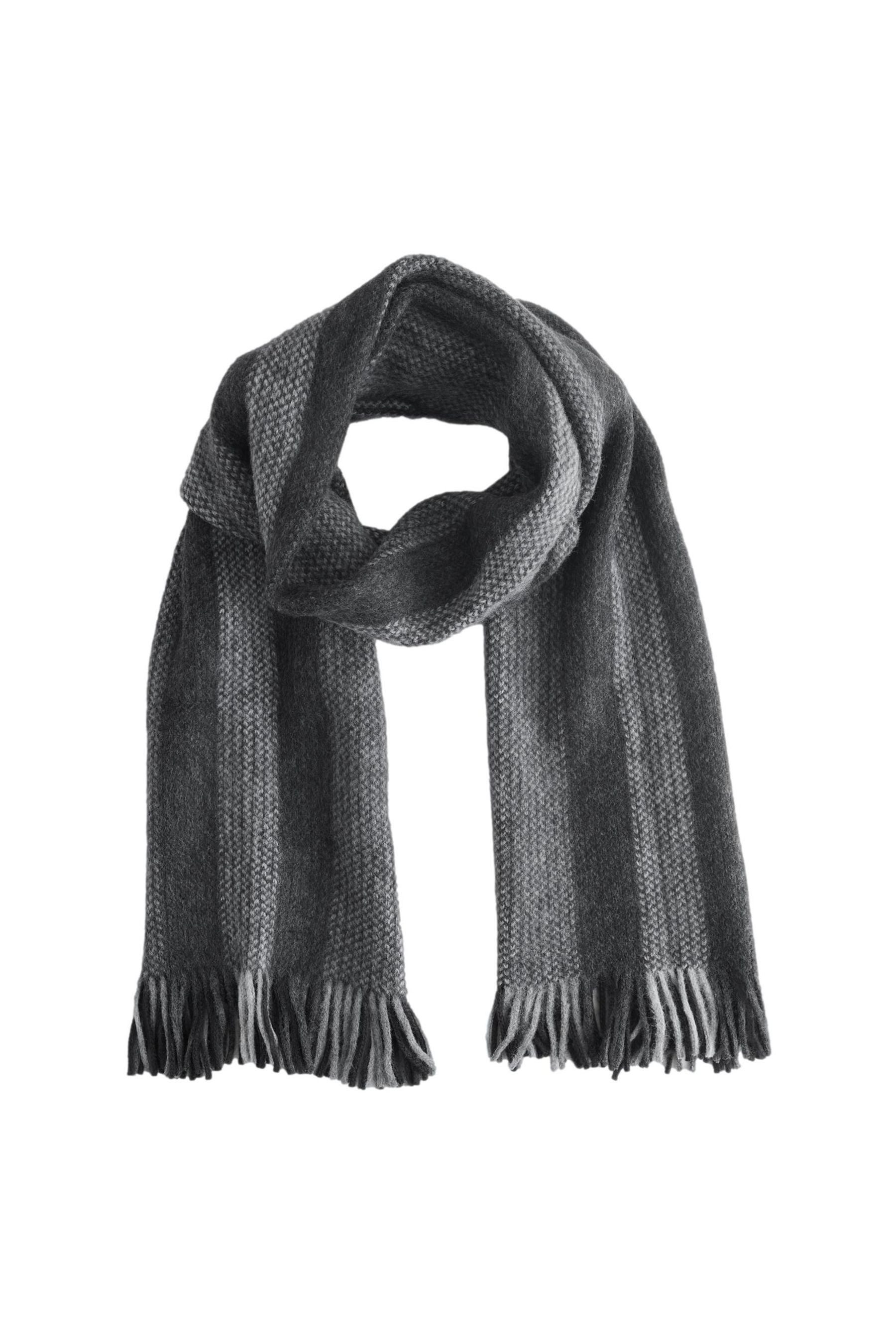 Next Schal Gestreifter Strickschal, (1-St) günstig online kaufen