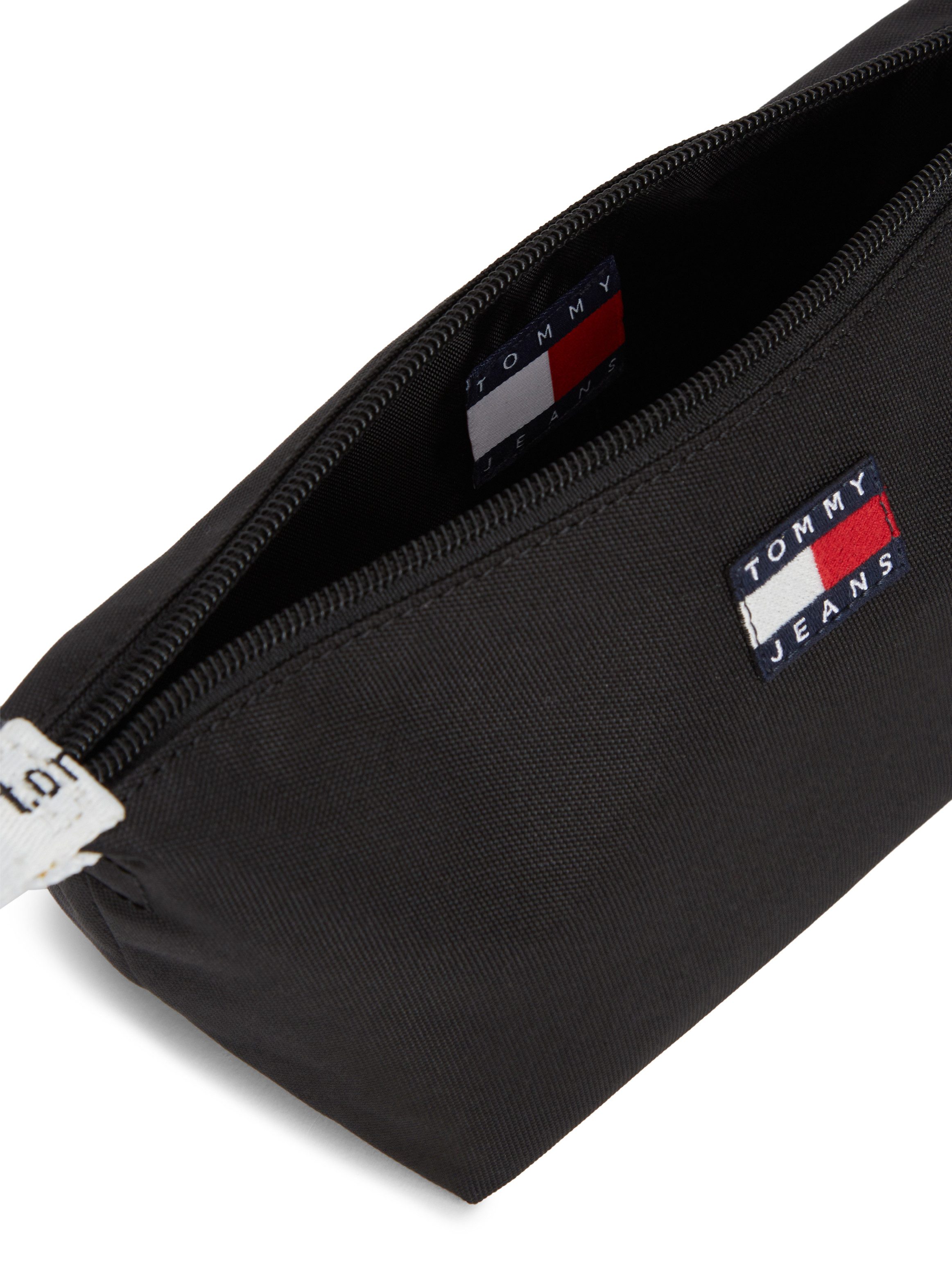 Tommy Jeans Kulturbeutel TJW ESS DAILY WASHBAG, Unisex Kulturtasche, Waschbeutel mit Logo-Aufnäher