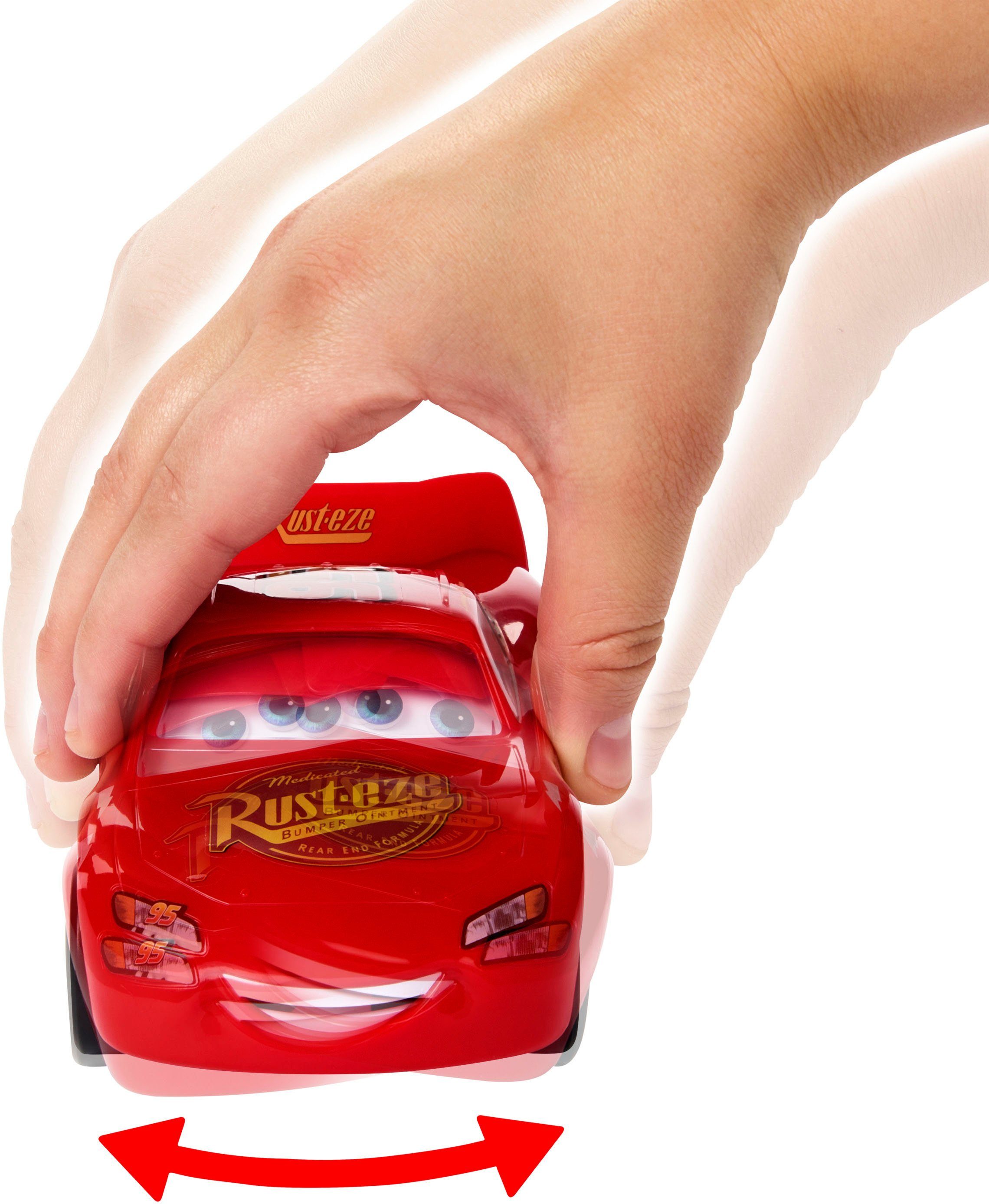 Mattel® Spielzeug-Auto Disney Pixar Cars Moving Moments Lightning McQueen