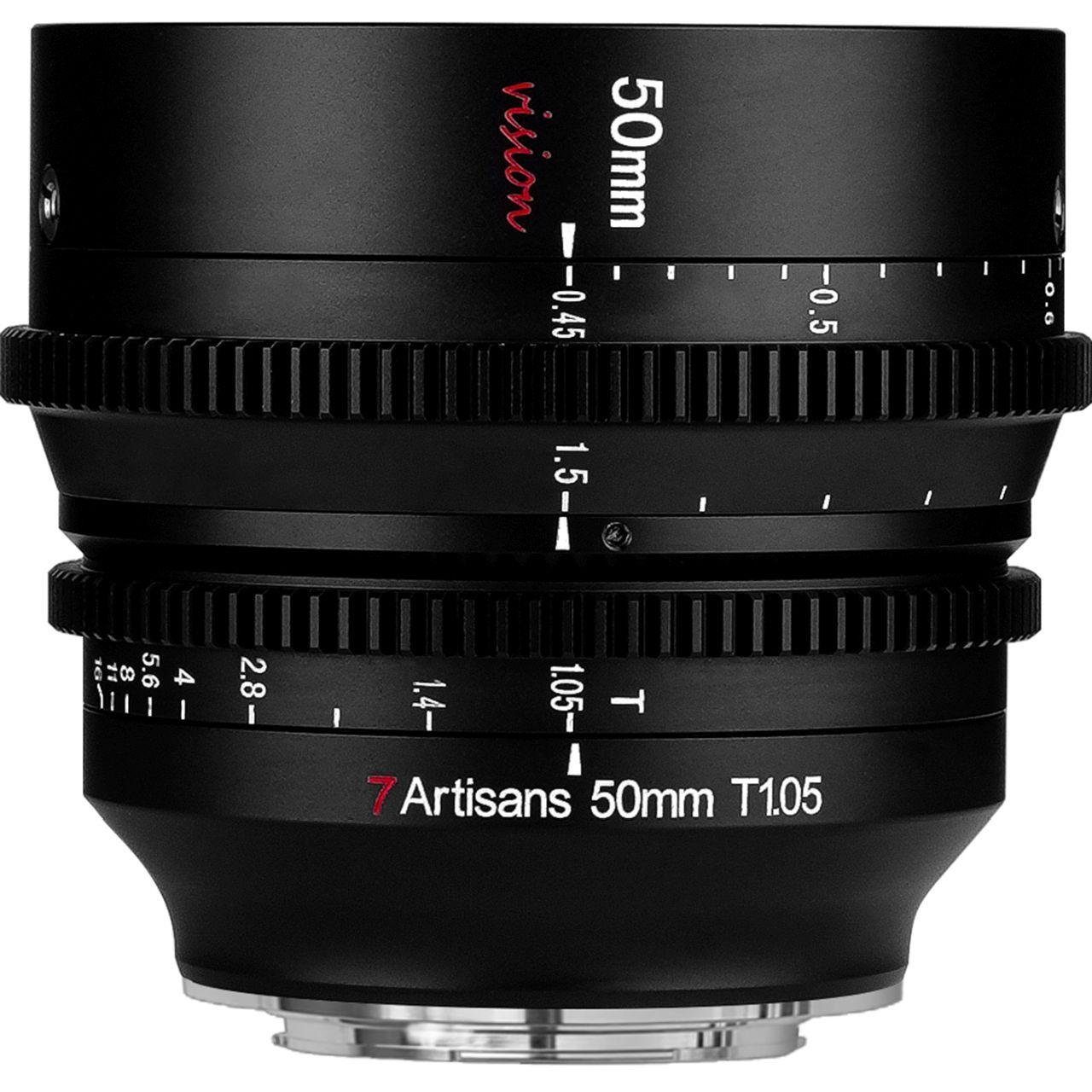 7Artisans Vision 50mm T1.05 L-Mount Zoomobjektiv