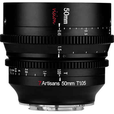 7Artisans Vision 50mm T1.05 Canon RF Zoomobjektiv