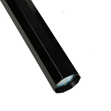Licht-Erlebnisse Pendelleuchte MAEL, ohne Leuchtmittel, Hängelampe Esstisch Schwarz 3-flammig Zylinder Modern Design