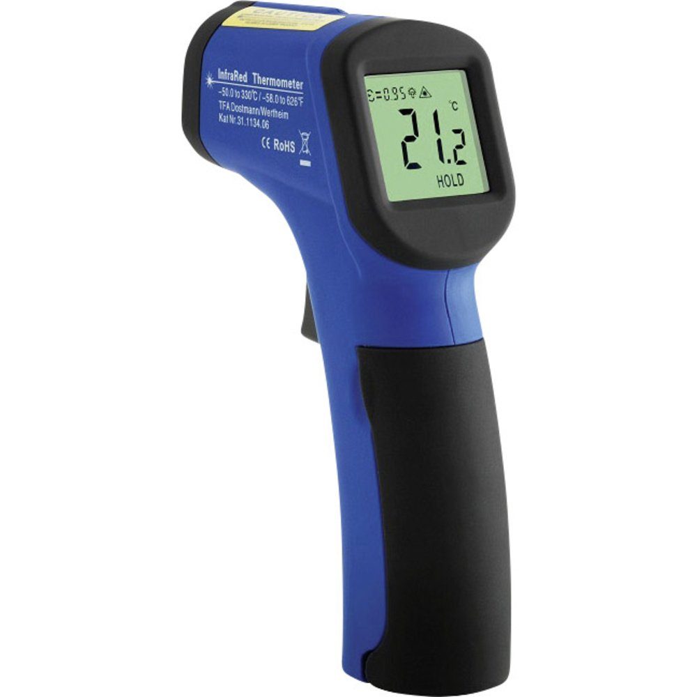 TFA Dostmann Infrarot-Thermometer TFA Dostmann ScanTemp 330 Infrarot-Thermometer Optik 12:1 -50 - +330