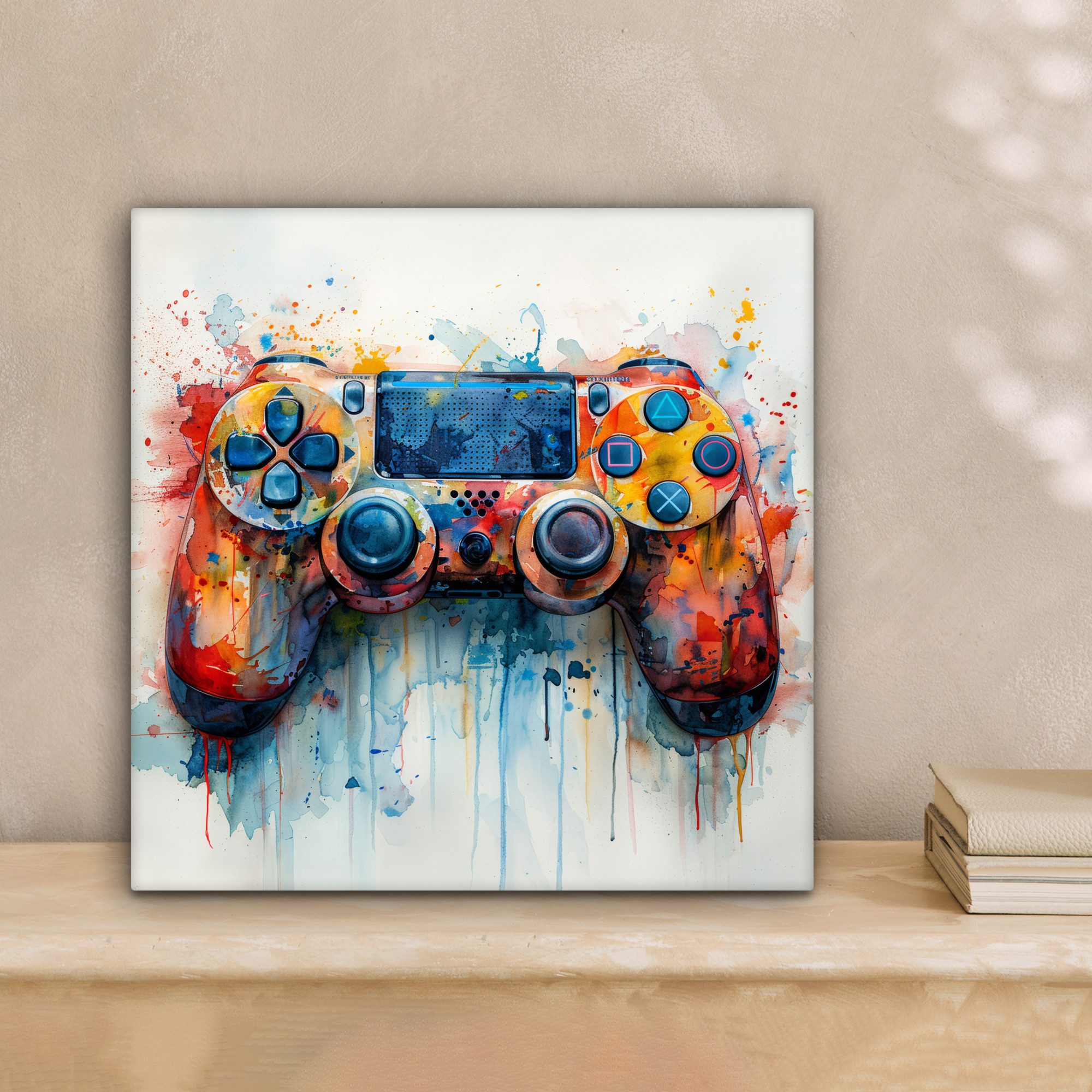OneMillionCanvasses® Leinwandbild Kinder- en tiener kamer - Gaming - Game c günstig online kaufen