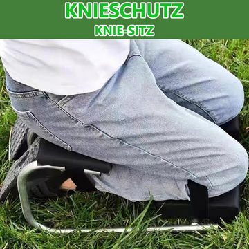 Novzep Pflanzeinsatz Kniesitz für die Gartenarbeit, Kniestützsitz, tragbarer Kniesitz zur, Vorbeugung von Taubheitsgefühlen in Beinen und Füßen