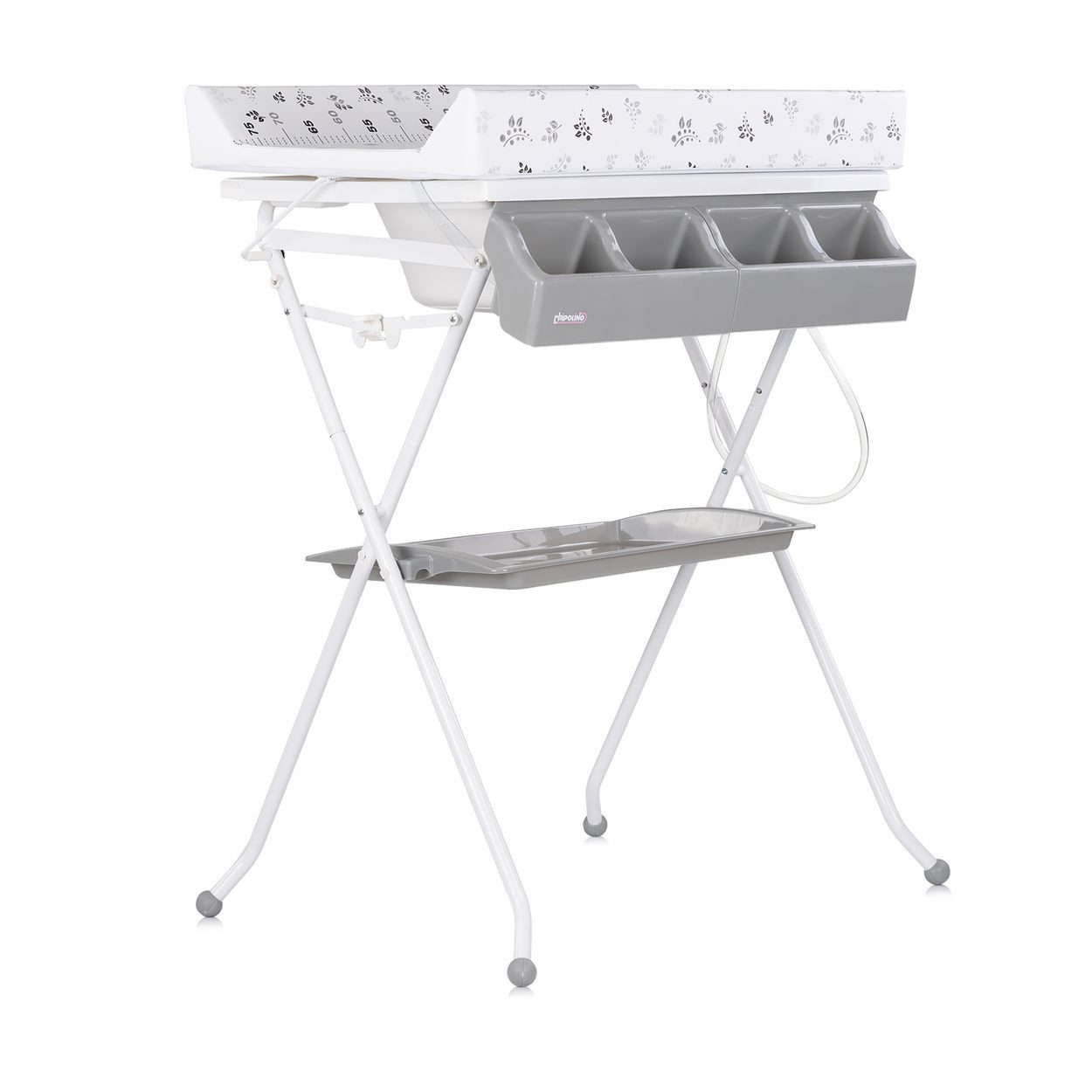 Chipolino Babybadewanne Babywanne Wickeltisch Aqua, 2 in 1 Zubehörfach klap günstig online kaufen