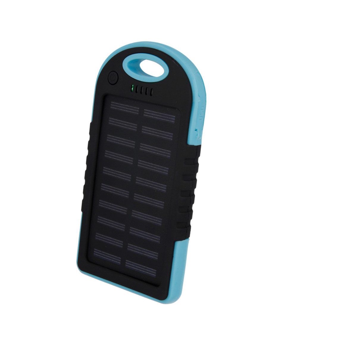 Setty GSM100639 Solar Powerbank 5000 mAh (5 V), Solar Powerbank für Outdoor und Reisen