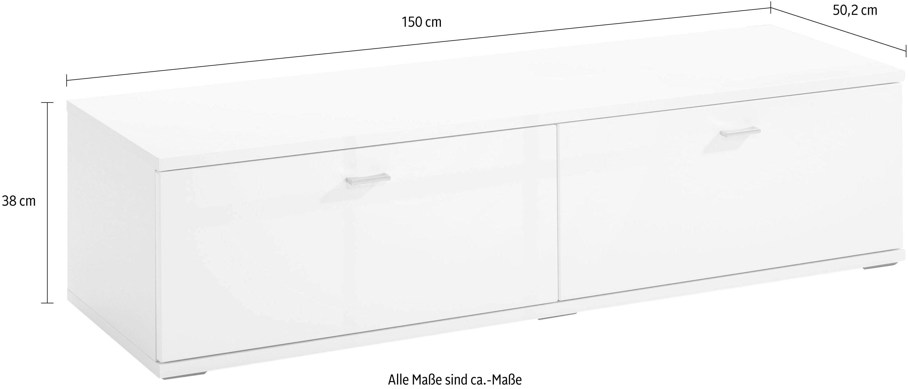 set one by Musterring Lowboard TACOMA, Typ 32, Breite 150 cm