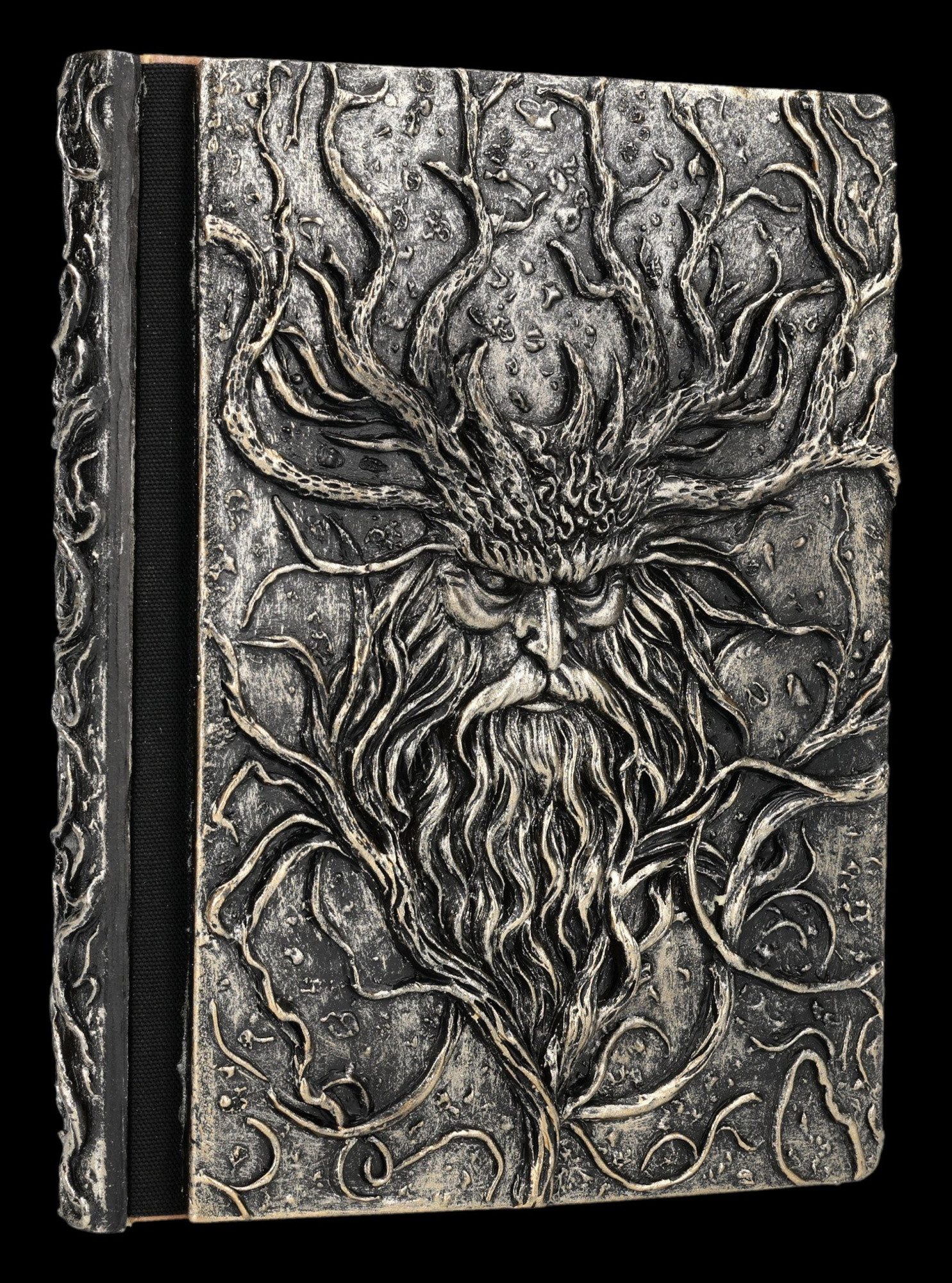 Figuren Shop GmbH Notizbuch Greenman Notizbuch – Forest Grimoire Buch der Natur & Magie 19 cm