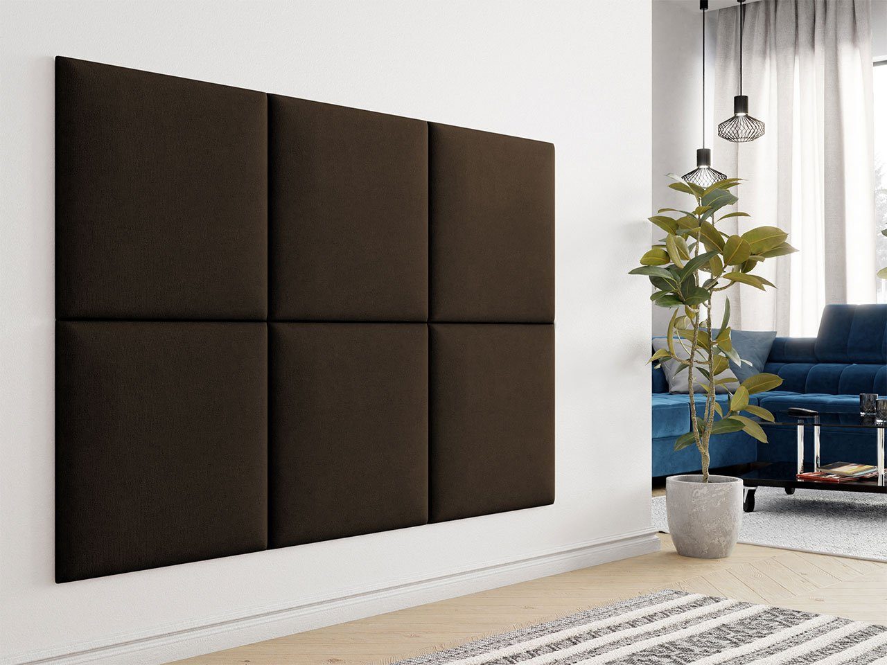 MIRJAN24 Wandpaneel Pag 60x60, Gepolstert Wandpaneel günstig online kaufen