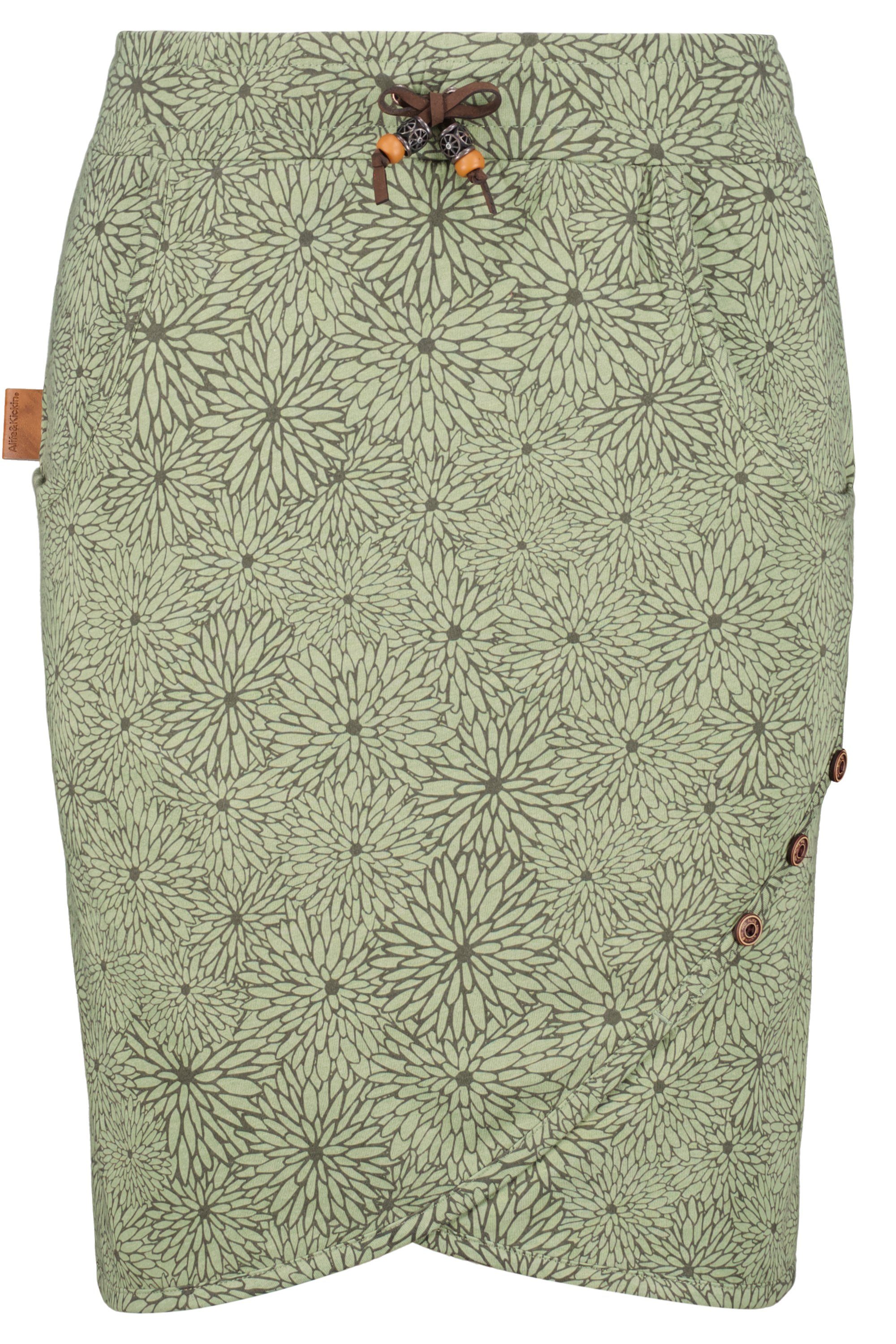 Alife & Short melange Skirt Kickin Sommerrock LucyAK dust Damen Sommerrock B