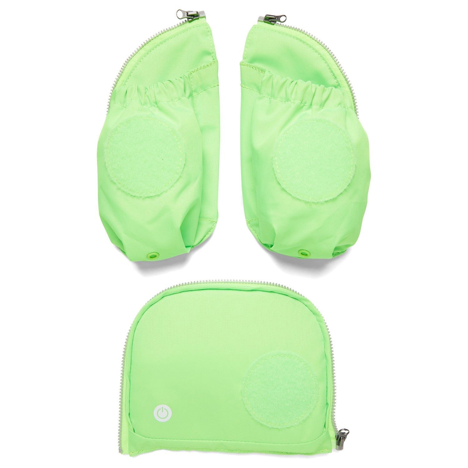 ergobag Ранцы Zubehör Pack/Cubo/Cubo Light/Wide Fluo LED - Seitentaschen Zip-Set