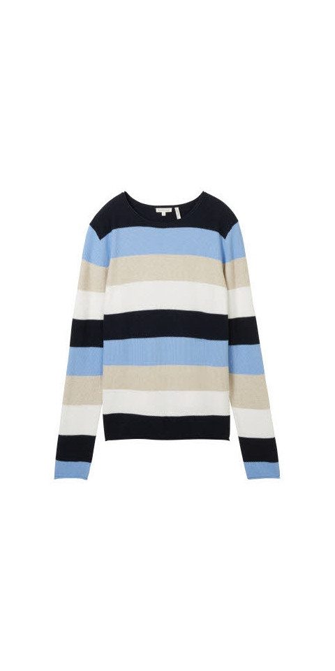 blue block stripe