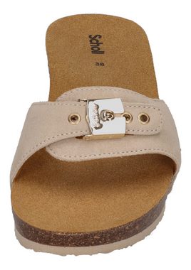 Scholl PESCURA HEEL CORK Keilpantolette Off-White