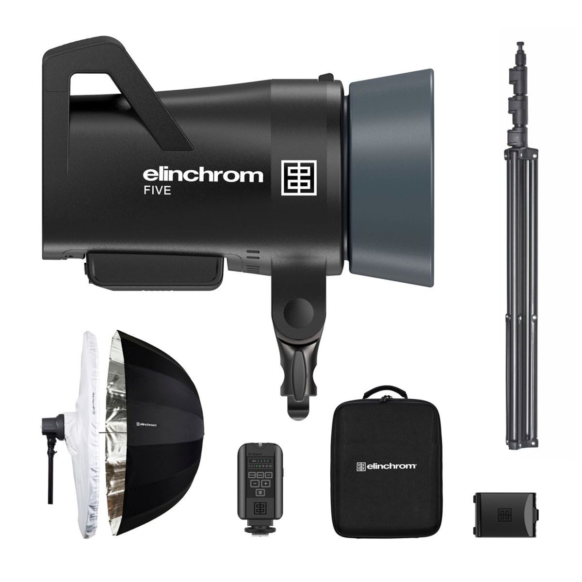 Elinchrom FIVE Outdoor-Portrait- Kit Studio-Blitzgerät