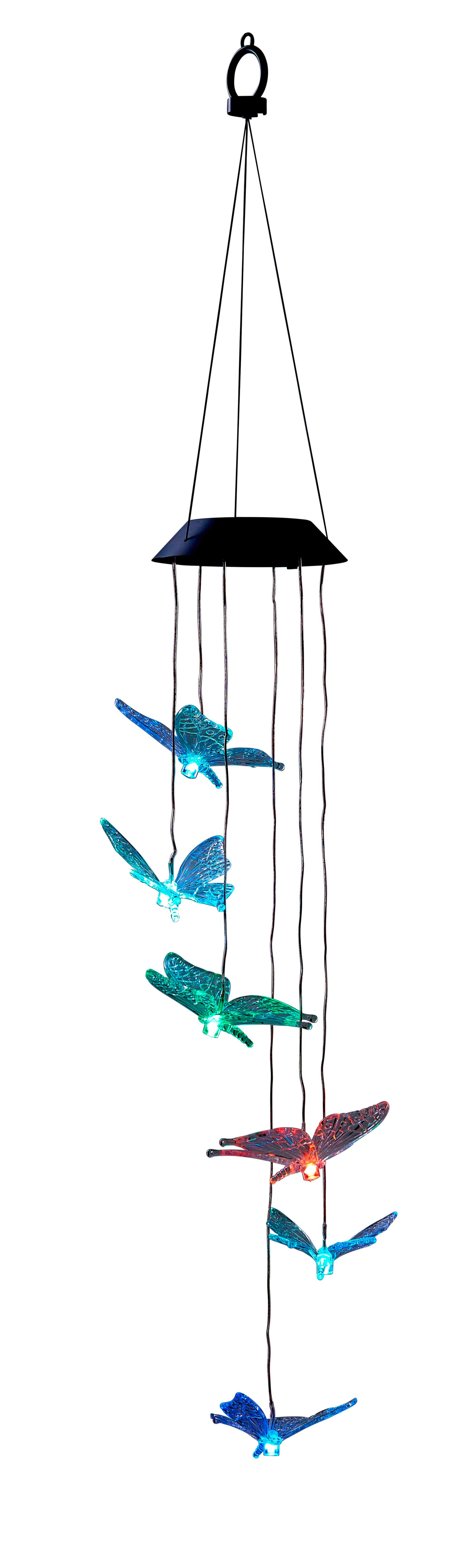 Northpoint LED Solarleuchte Windspiel für Außen mit Dämmerungssensor 8 Stun günstig online kaufen