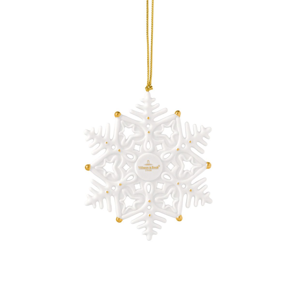 Villeroy & Boch Christbaumschmuck Christmas Classics Weihnachtsdekoration, 9 cm