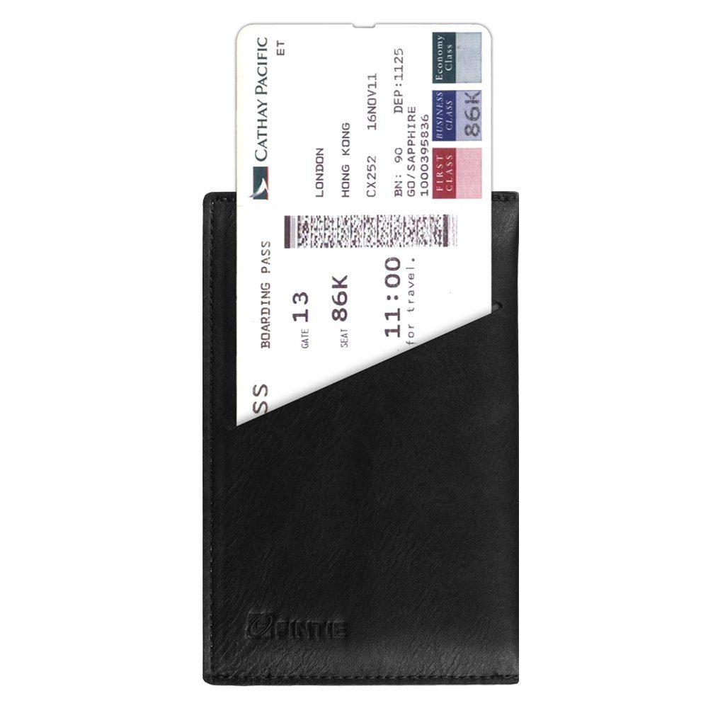 Fintie Geldbörse Reisepasshülle/Impfpass Hülle - Ultra Schlank Reisepass Sc günstig online kaufen
