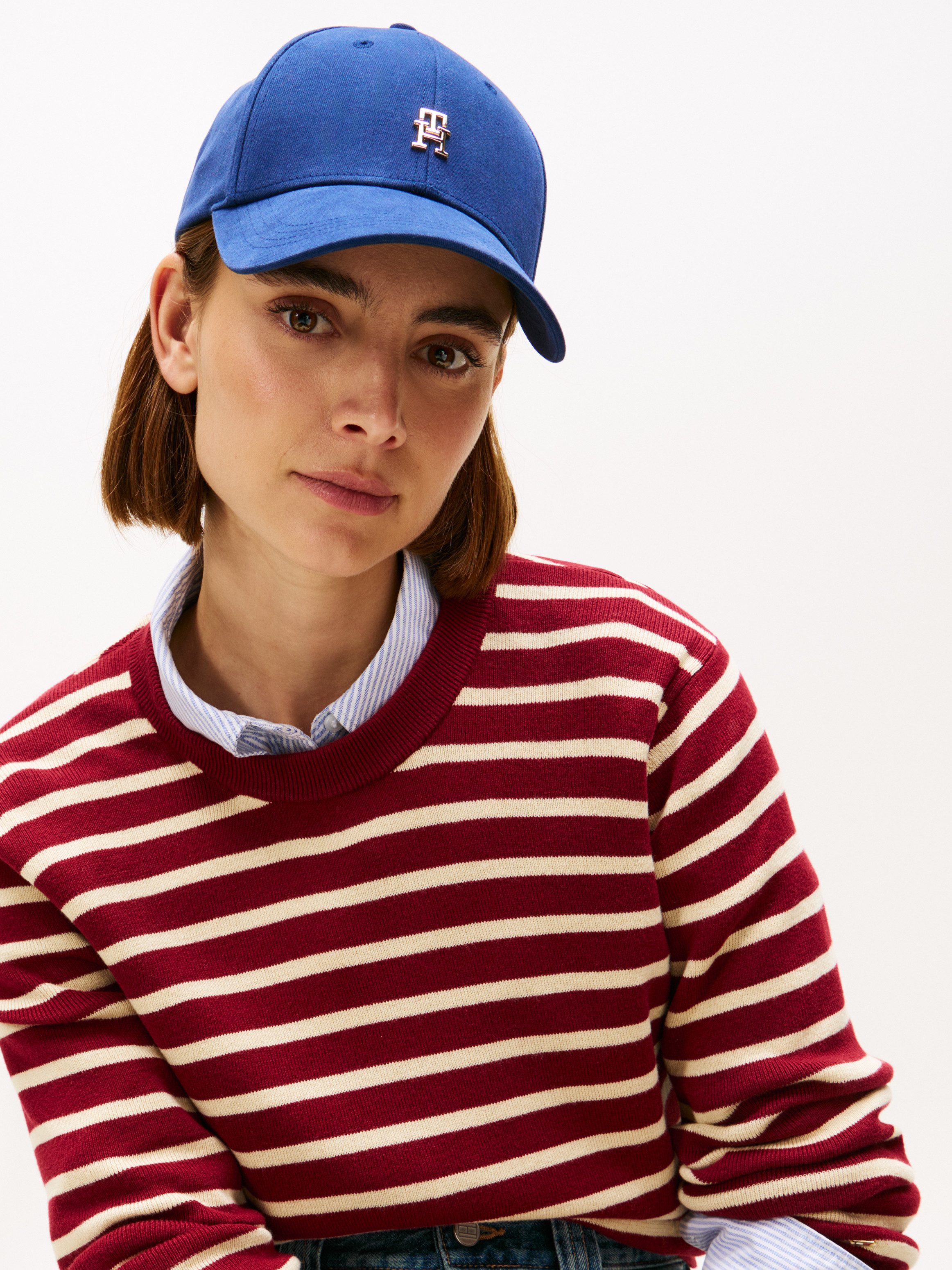Tommy Hilfiger Baseball Cap ELEVATED CHIC CAP Mit festem Schirm günstig online kaufen