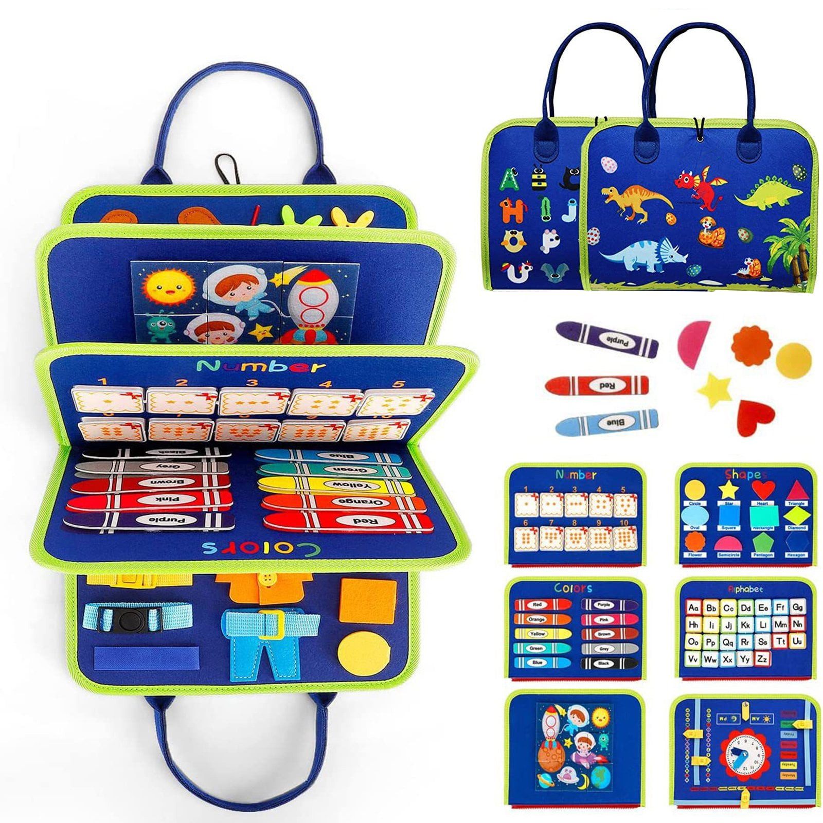 ZEUOPQ Lernspielzeug Busy Board, Activity Board günstig online kaufen