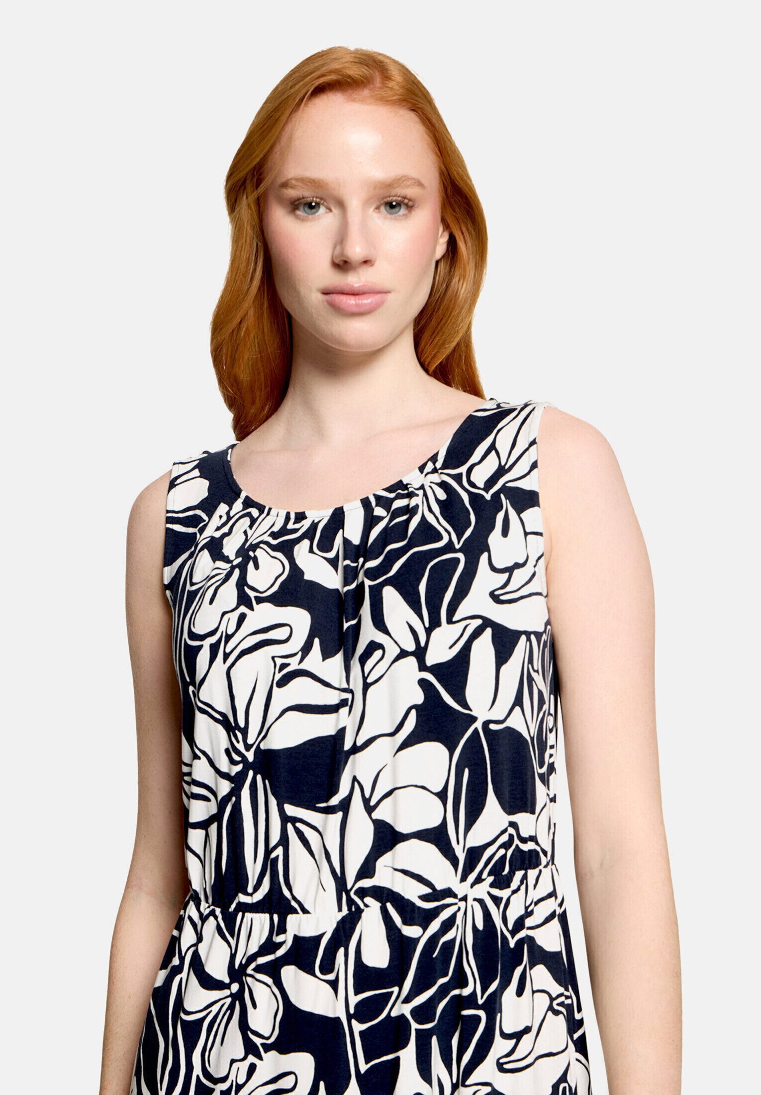 Betty Barclay Sommerkleid Damen mit Rundhalsausschnitt