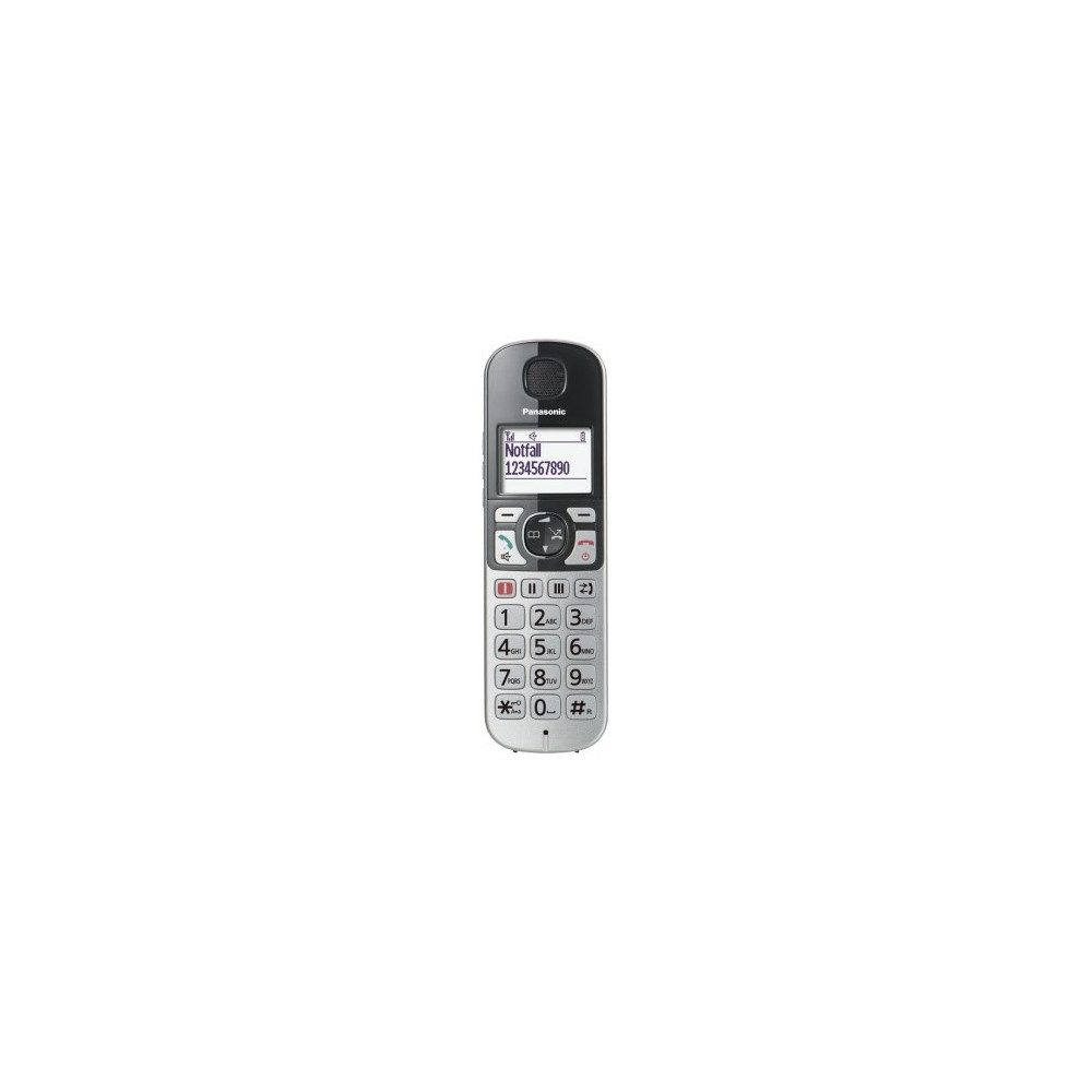 Panasonic Trolleyset Panasonic KX-TGE510GS Schnurlostelefon - Telefon, 150 Rollen, (Telefon Schurlos (Set), Telefon Schurlos (Set)