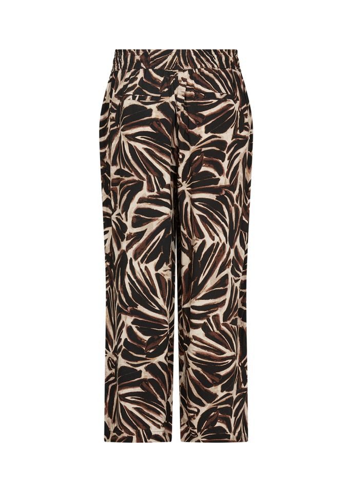 soyaconcept Stoffhose - gemusterte leichte Hose günstig online kaufen