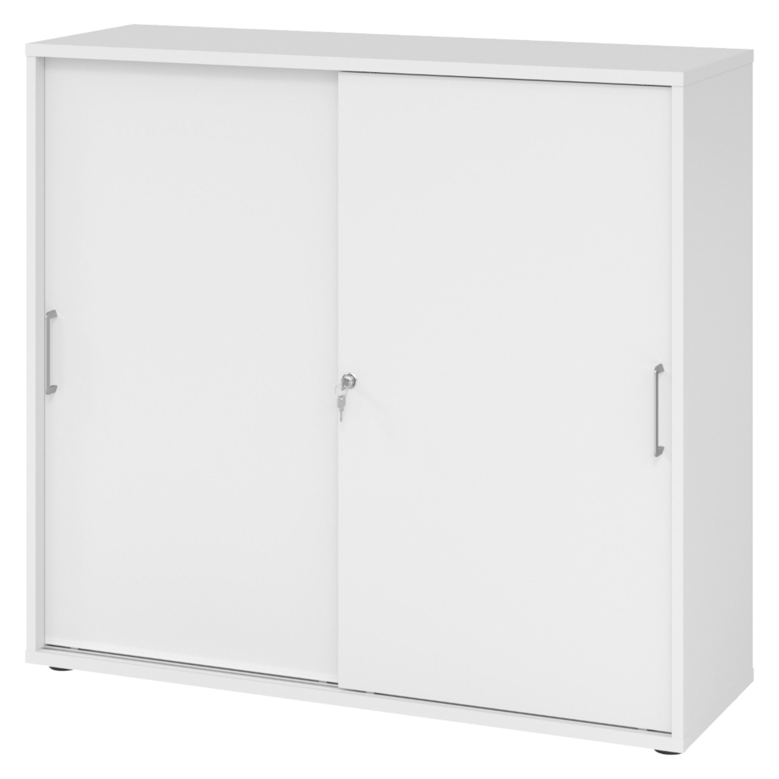 bümö Aktenschrank office Schiebetürenschrank Dekor: Weiß günstig online kaufen