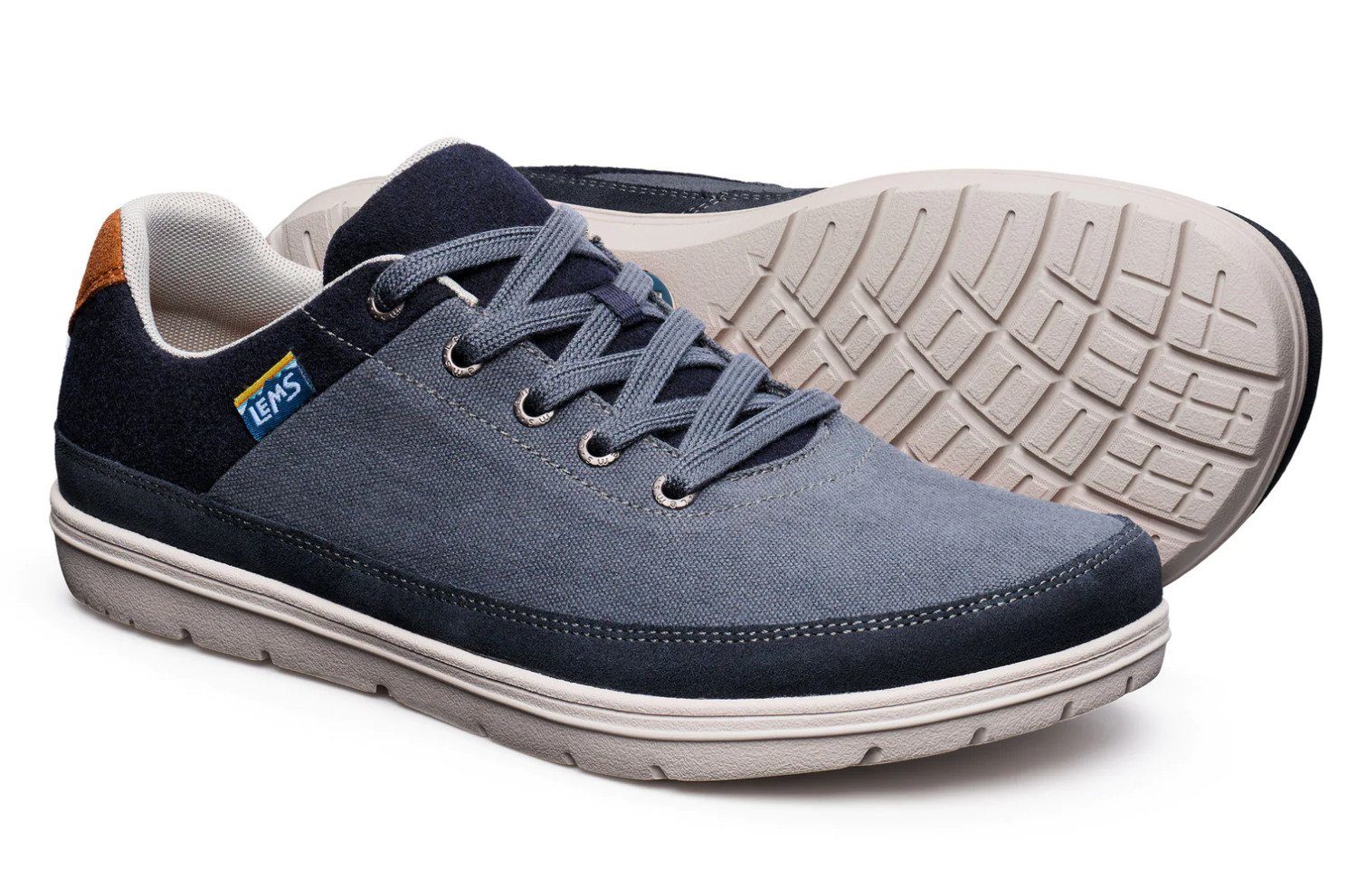 LEMS LEMS CHILLUM - Herren Sneaker mit extra breiter Zehenbox u. Flex Sohle Barfußschuh