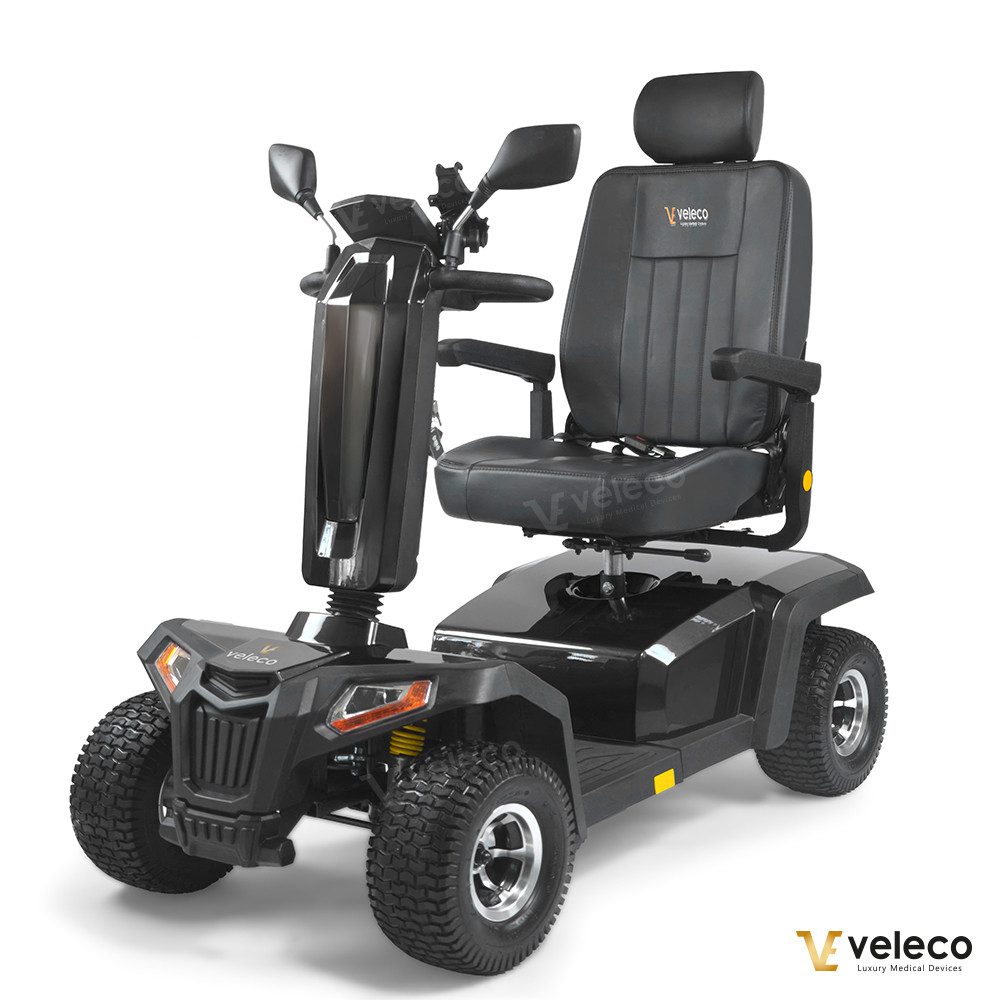 Veleco Elektromobil Sharpy PRO - Mehr Power, mehr Komfort, mehr Freiheit, 1500 W, Drehbarer Kapitänssitz