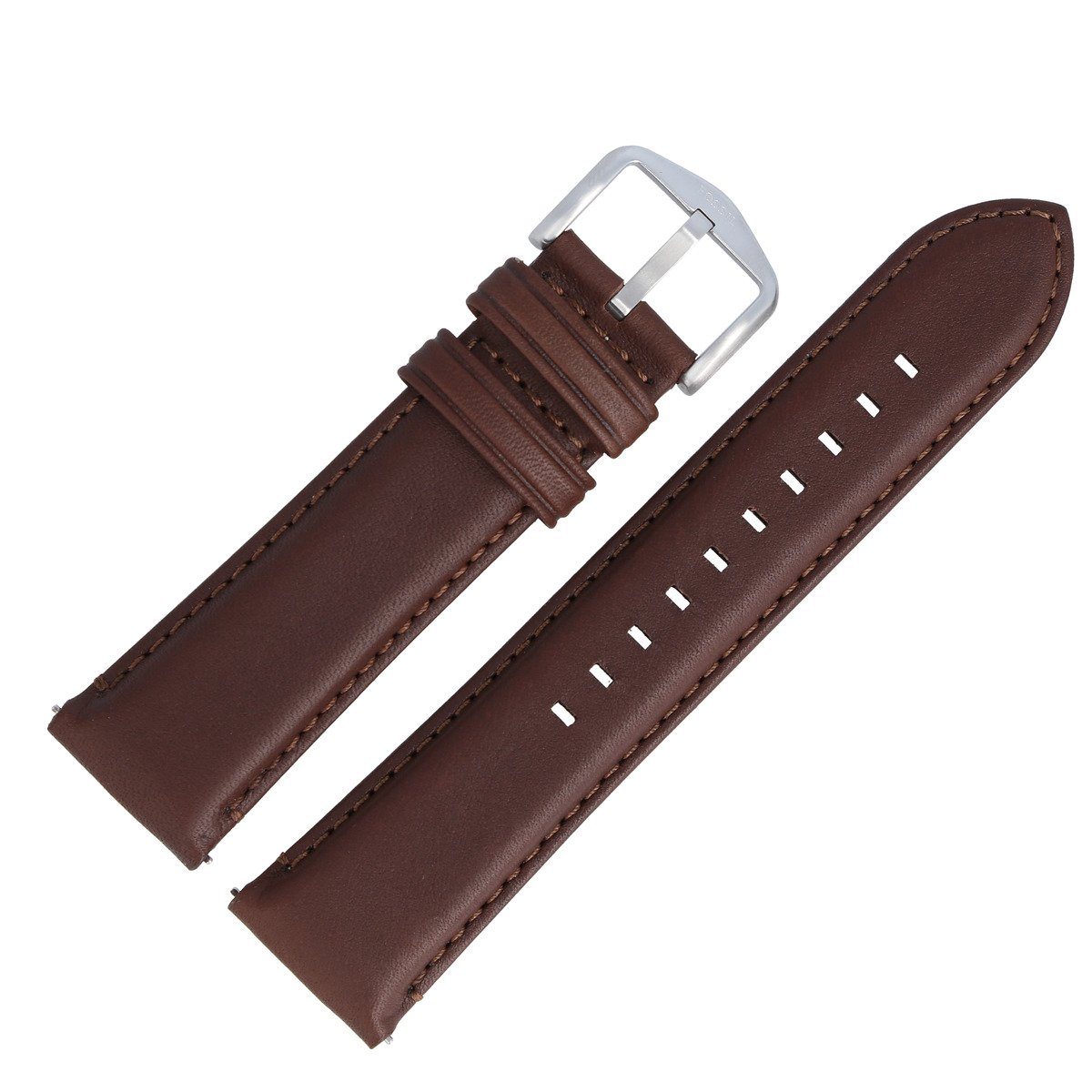 Fossil Uhrenarmband 22mm Leder Braun FS-4813 günstig online kaufen