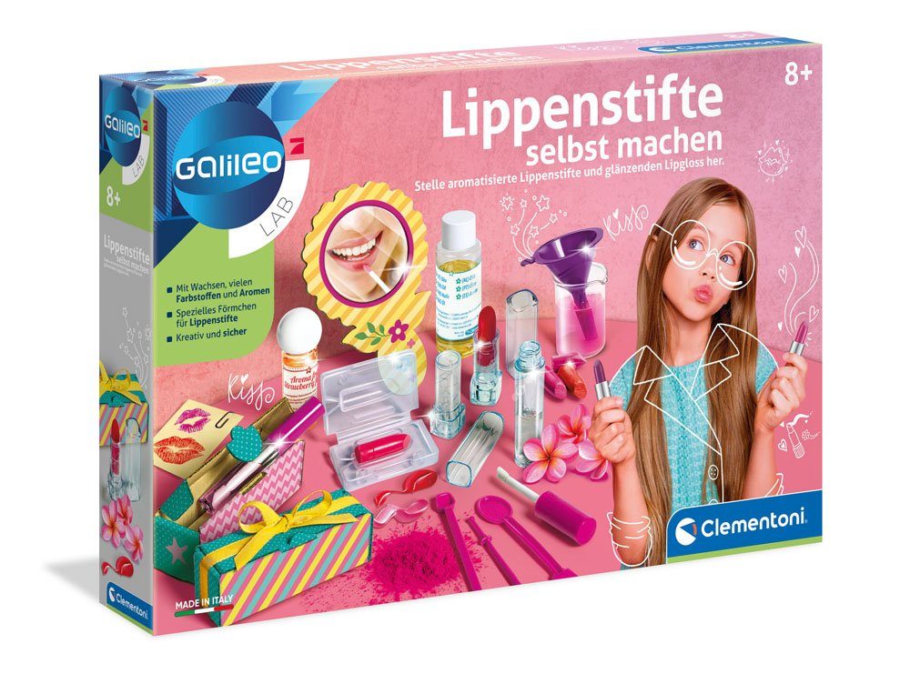 Experimentierkasten Clementoni® machen Lippenstifte selbst