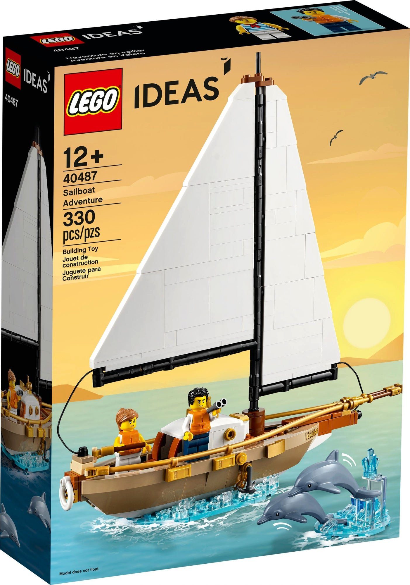 LEGO® Spiel LEGO® Ideas 40487 Segelabenteuer - Exclusives Set - 330 Teile