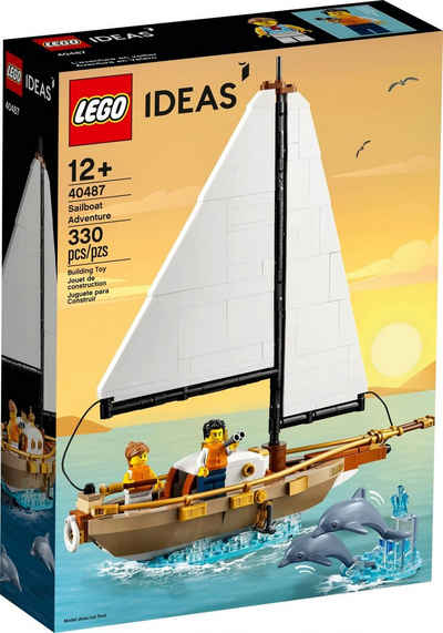LEGO® Spiel, LEGO Klemmbausteine LEGO® Ideas 40487 Segelabenteuer - 330 Teile